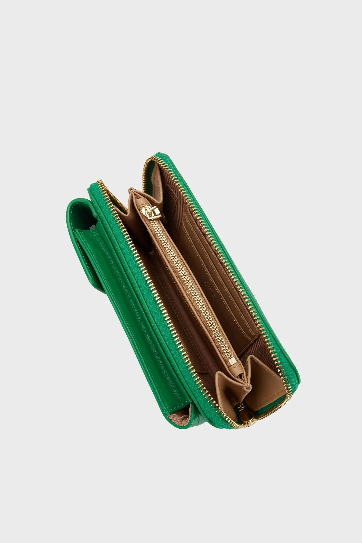 Love Moschino Fermuarlı Çıkarılabilir Zincir Askılı Bayan Telefon Çantası JC5682PP1GLA0801 YEŞİL - 4