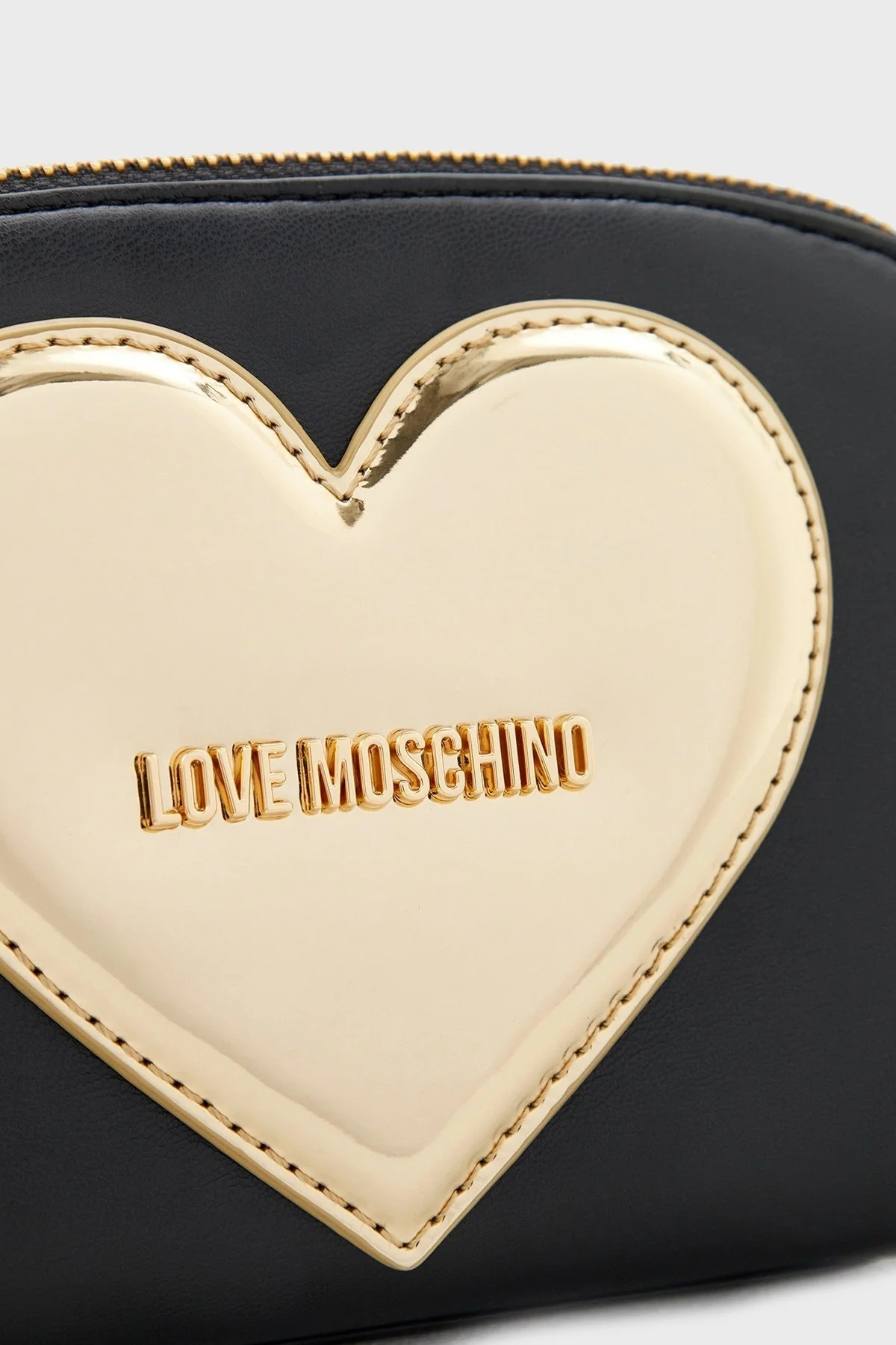 Love Moschino Fermuarlı Kozmetik El Bayan Çanta JC5310PP1IK2200A SİYAH - 8