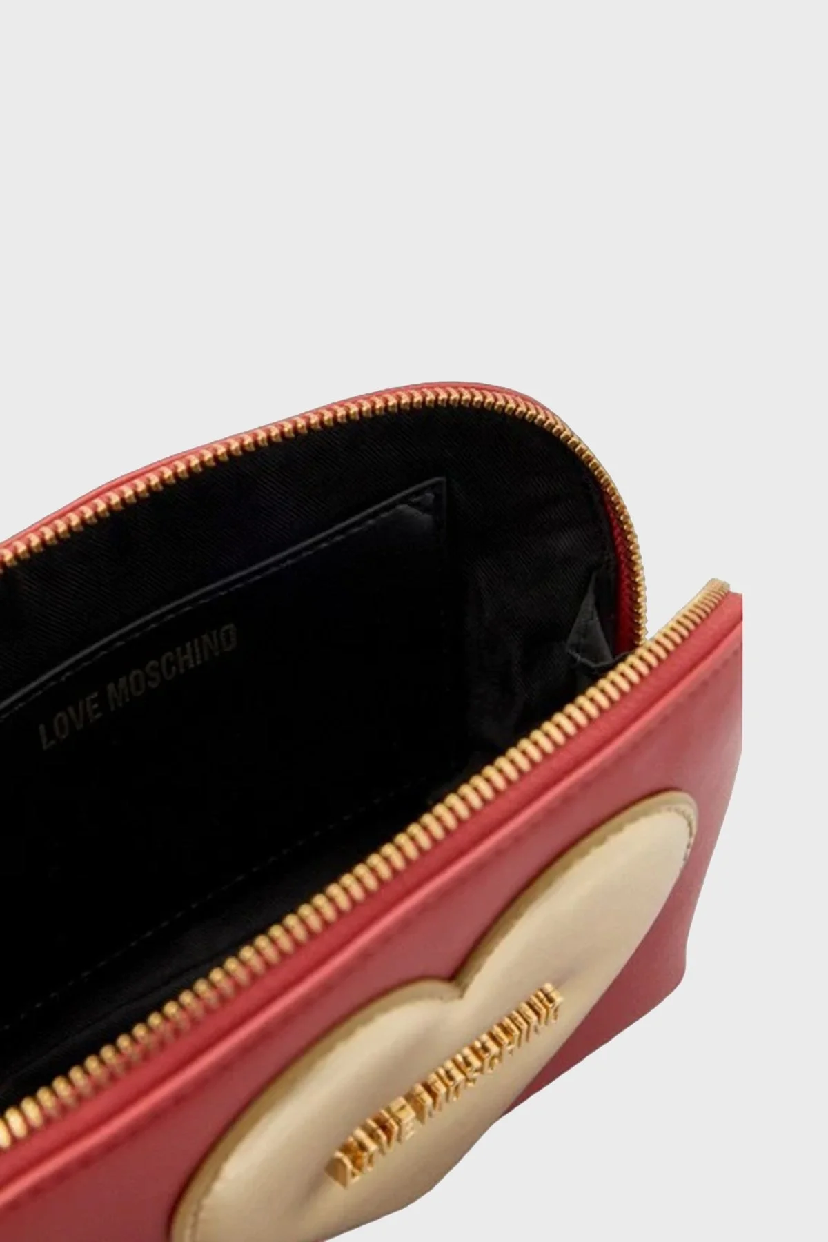 Love Moschino Fermuarlı Kozmetik El Bayan Çanta JC5310PP1IK2250A KIRMIZI - 4