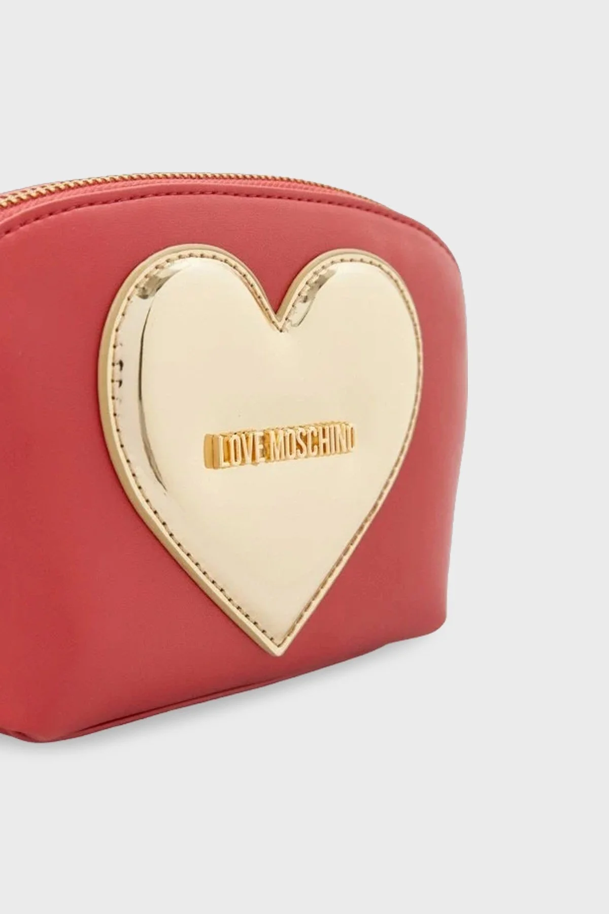 Love Moschino Fermuarlı Kozmetik El Bayan Çanta JC5310PP1IK2250A KIRMIZI - 5