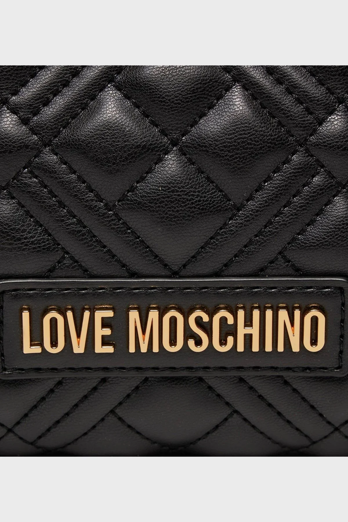 Love Moschino Fermuarlı Zincir Askılı Bayan Çanta JC4342PP0ILA0000 SİYAH - 10
