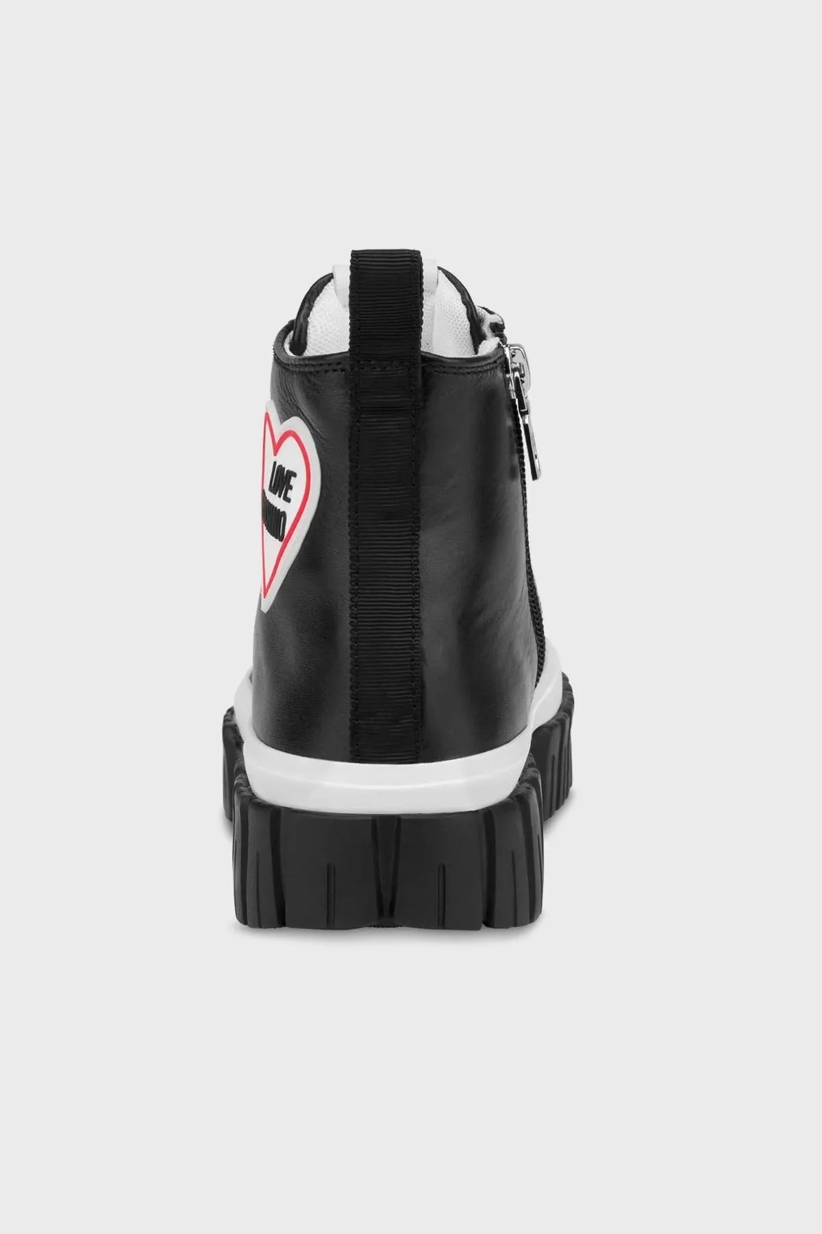 Love Moschino Hakiki Deri Bilekli Sneaker Bayan Ayakkabı JA15595G1GIA0000 SİYAH - 3