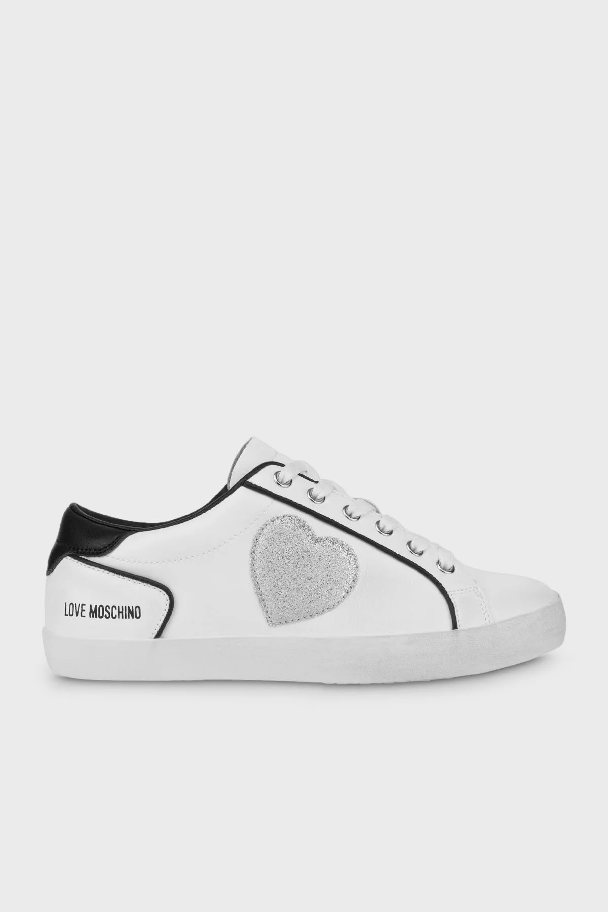 Love Moschino Hakiki Deri Sneaker Bayan Ayakkabı JA15502G0IIAD10A BEYAZ - 1