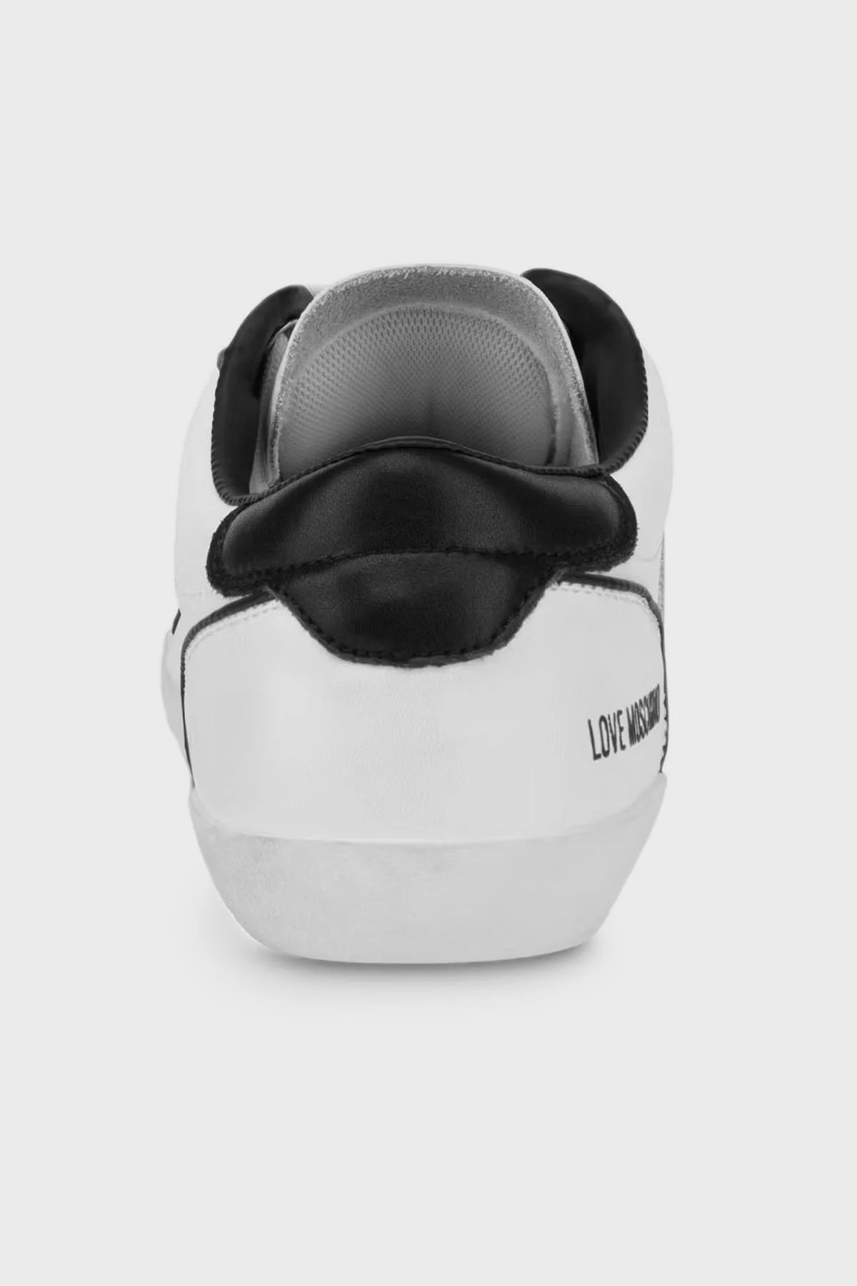 Love Moschino Hakiki Deri Sneaker Bayan Ayakkabı JA15502G0IIAD10A BEYAZ - 5