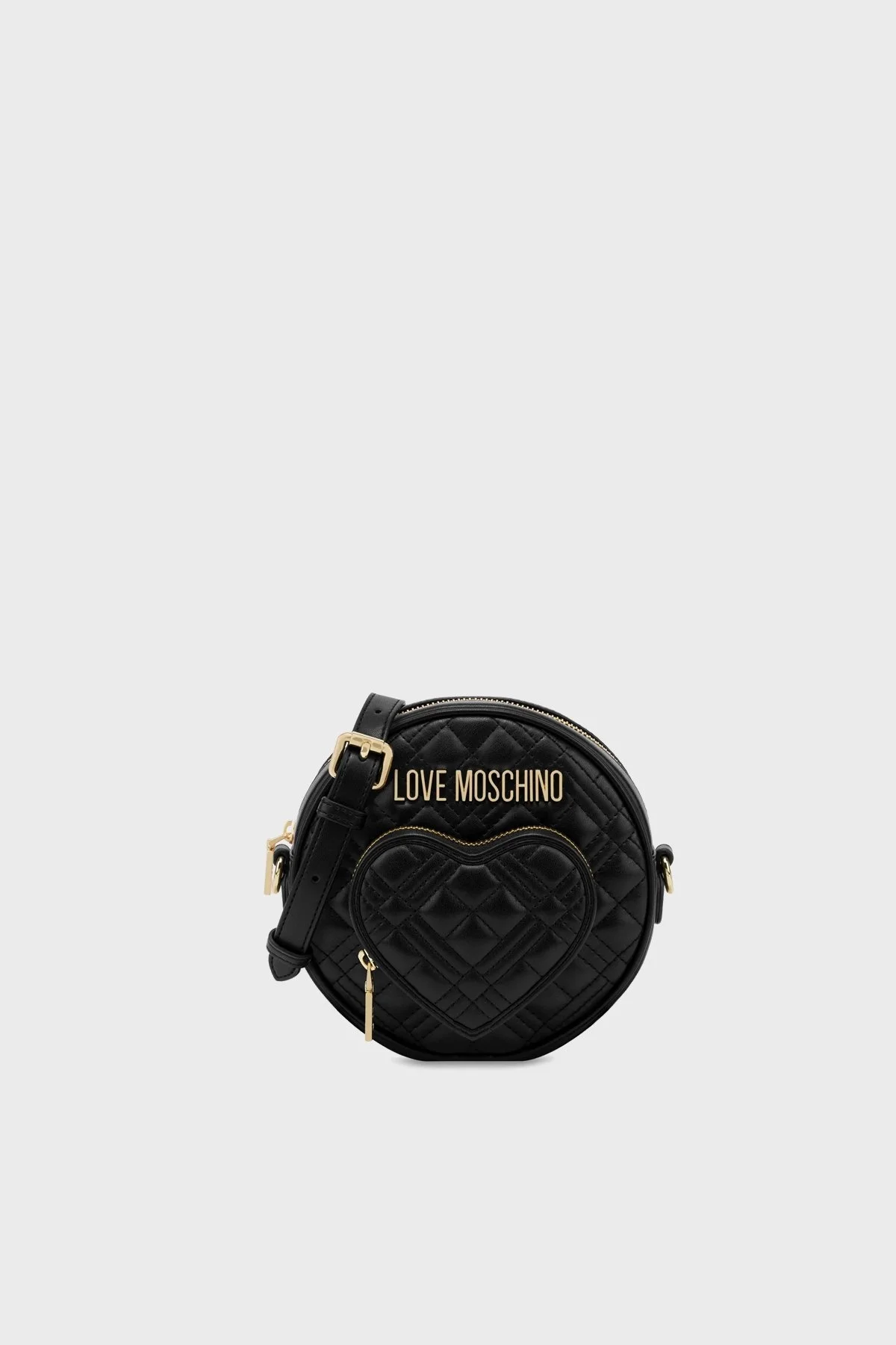 Love Moschino Kalp Cep Detaylı Omuz Ve Çapraz Askılı Zincirli Bayan Çanta JC4067PP1HLA0000 SİYAH - 1