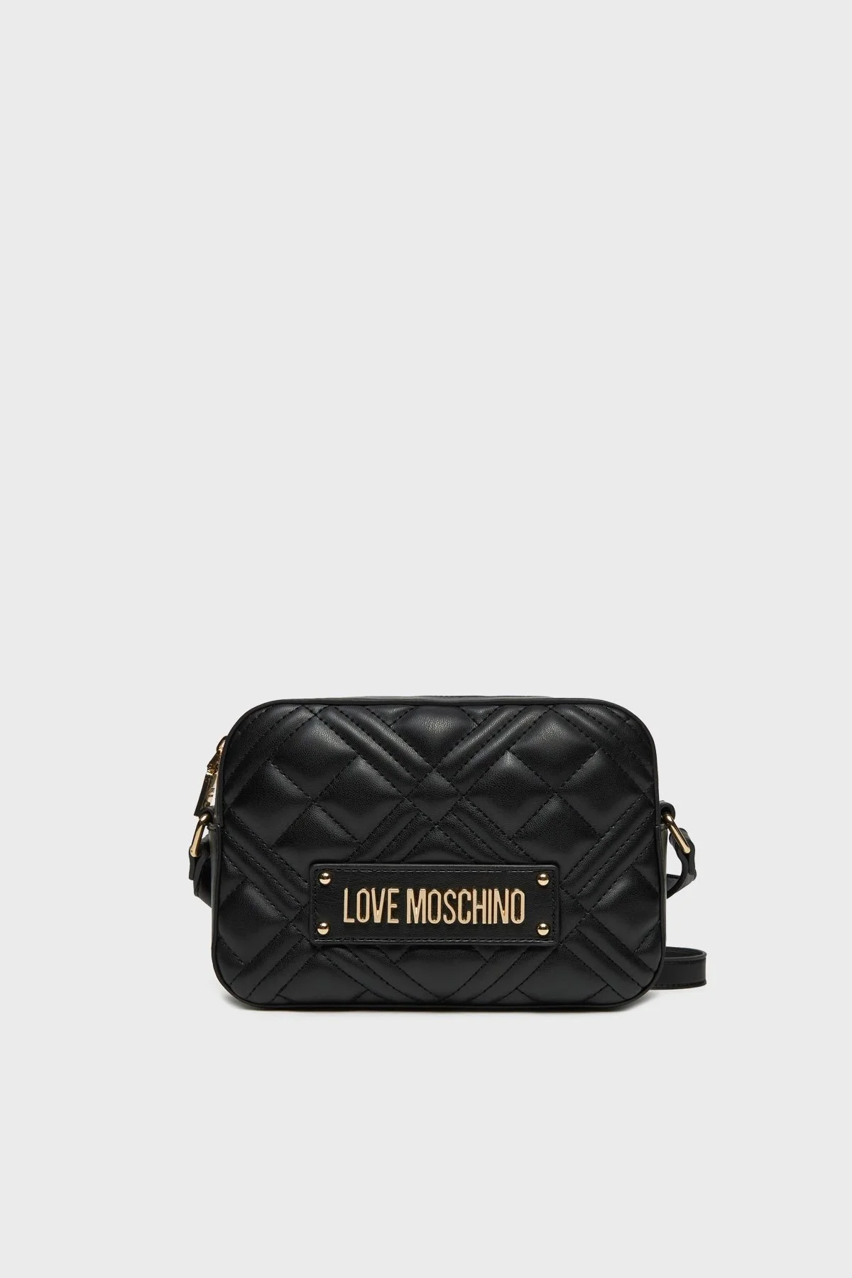 Love Moschino Kapitoneli Ayarlanabilir Askılı Bayan Çanta JC4150PP1MLA0000 SİYAH - 1