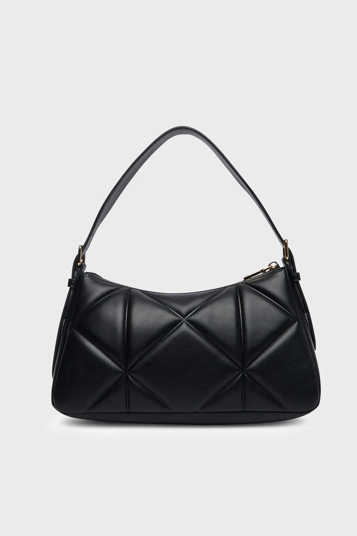 Love Moschino Kapitoneli Ayarlanabilir Askılı Kadın Çanta JC4032PP1PLC0000 Siyah - 3
