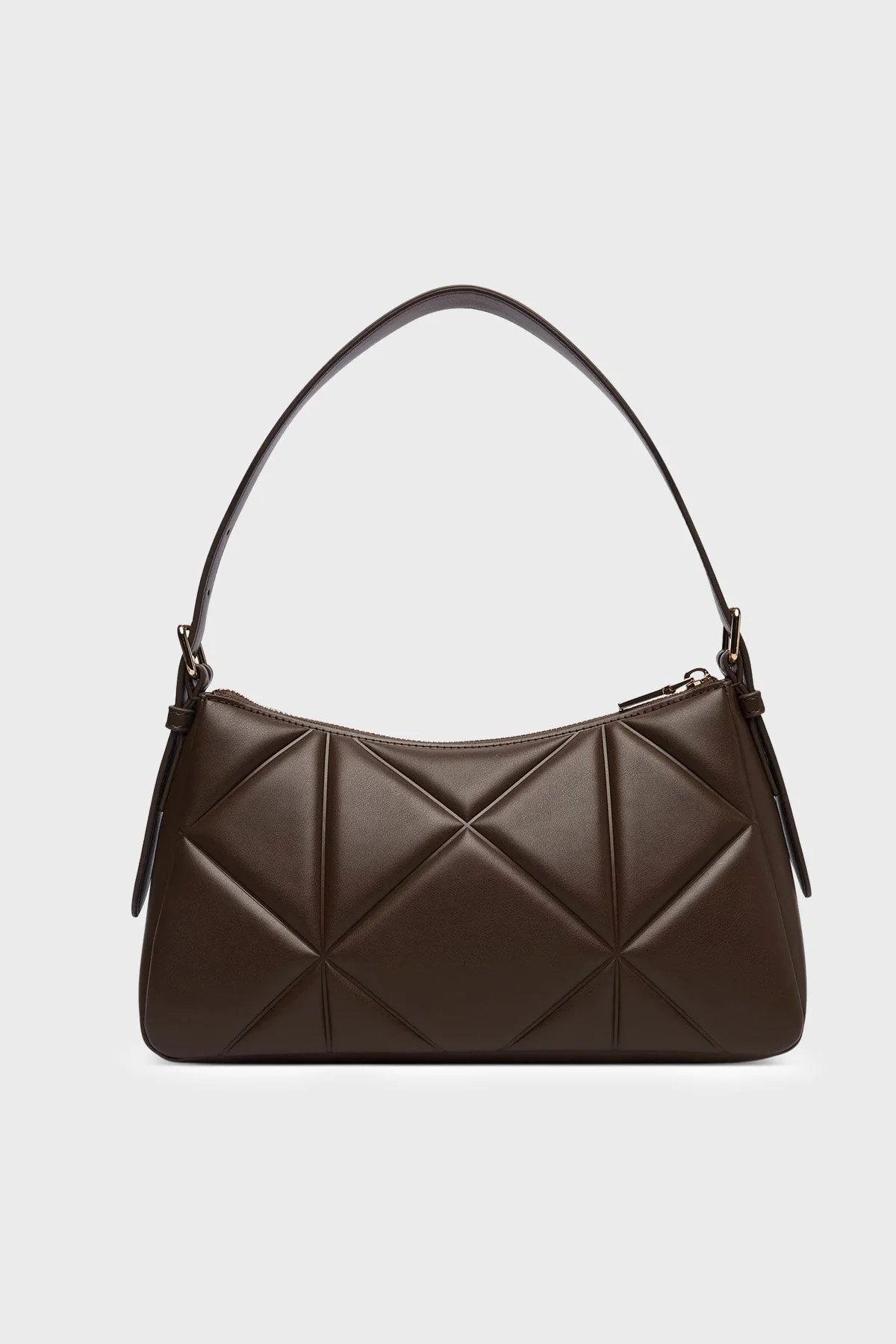 Love Moschino Kapitoneli Ayarlanabilir Askılı Kadın Çanta JC4032PP1PLC0300 Kahve - 3