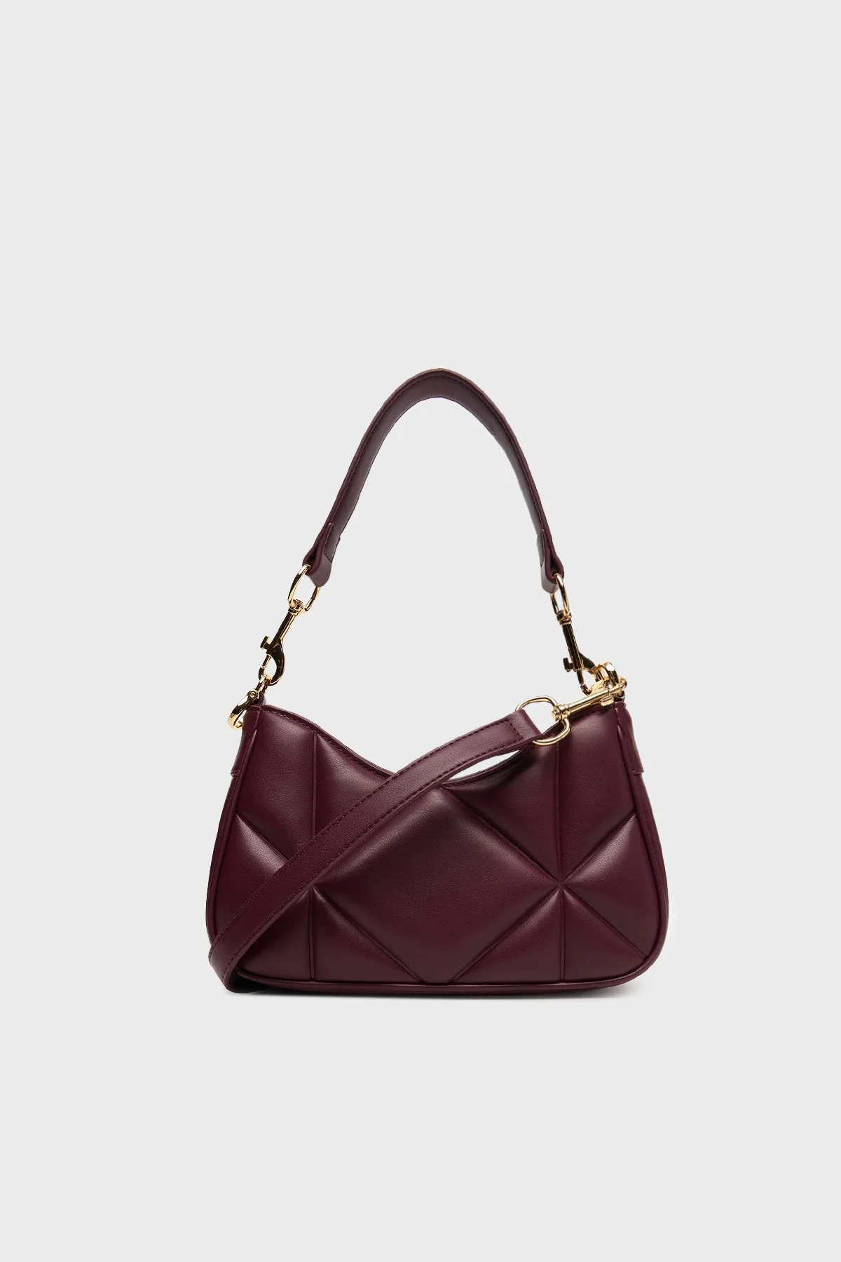 Love Moschino Kapitoneli Çıkarılabilir Askılı Bayan Çanta JC4080PP1NLC0552 MOR - 3