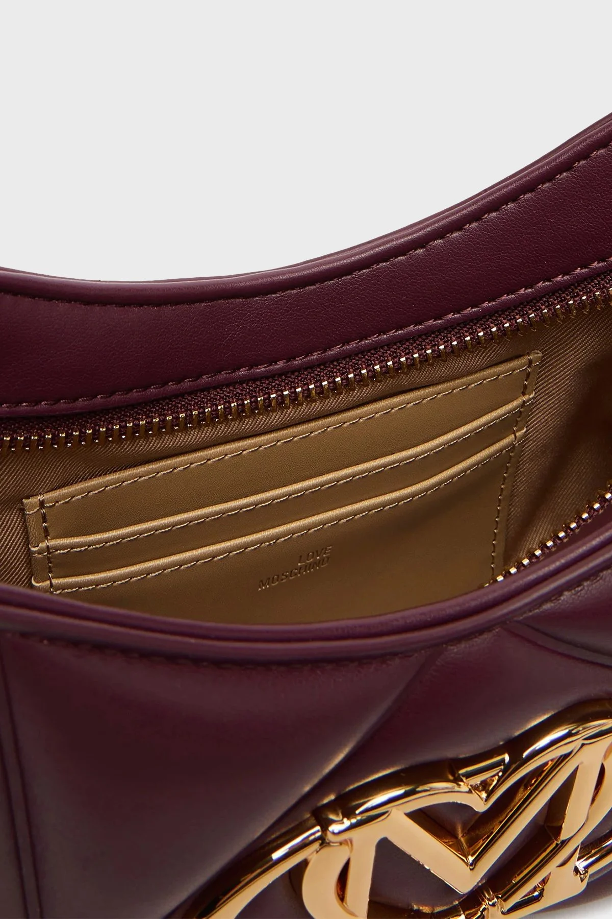 Love Moschino Kapitoneli Çıkarılabilir Askılı Bayan Çanta JC4080PP1NLC0552 MOR - 6