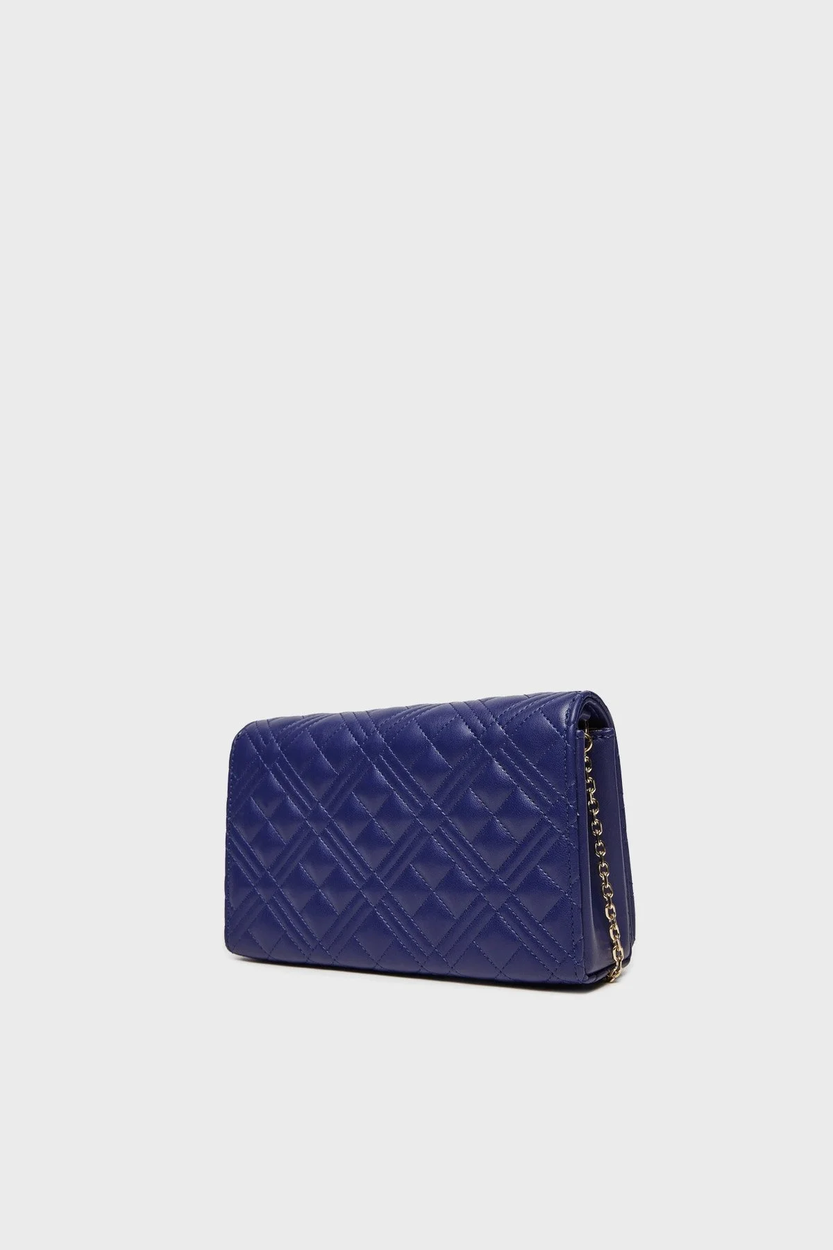 Love Moschino Kapitoneli Logolu Zincir Askılı Bayan Çanta JC4079PP0LLA0750 LACİVERT - 8