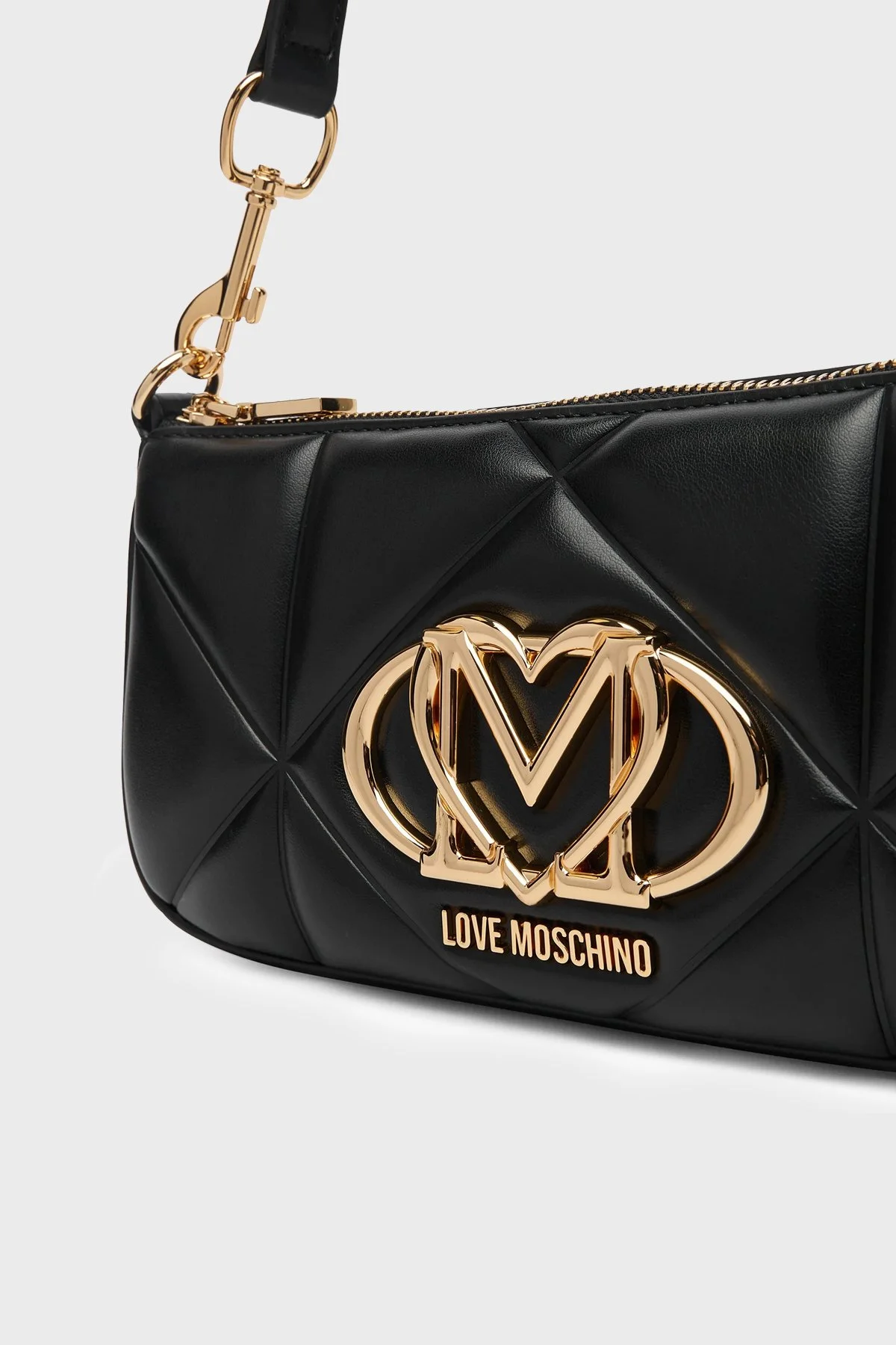 Love Moschino Kapitoneli Omuz Askılı Bayan Çanta JC4111PP1OLC0000 SİYAH - 5