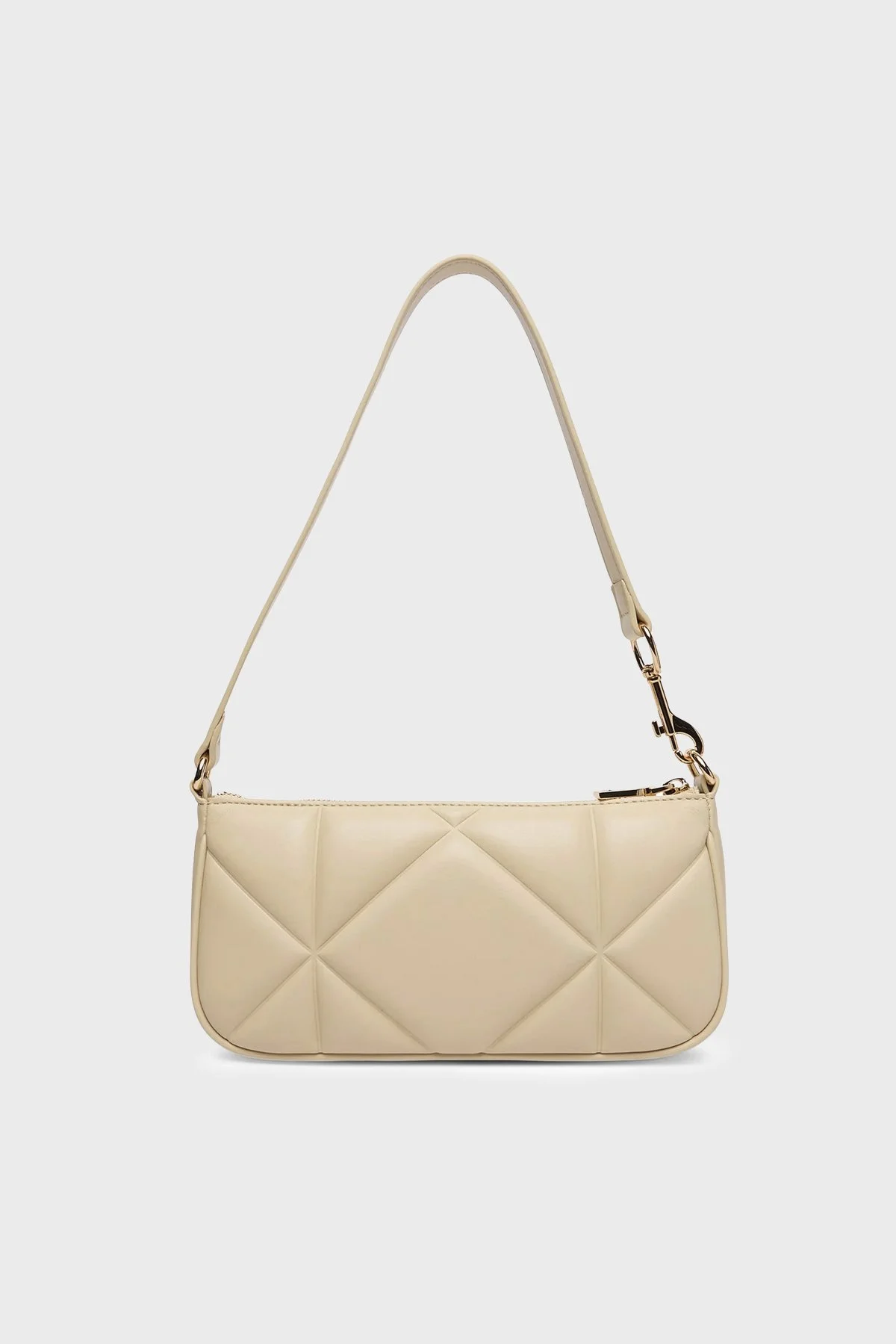 Love Moschino Kapitoneli Omuz Askılı Bayan Çanta JC4111PP1OLC0129 BEJ - 3