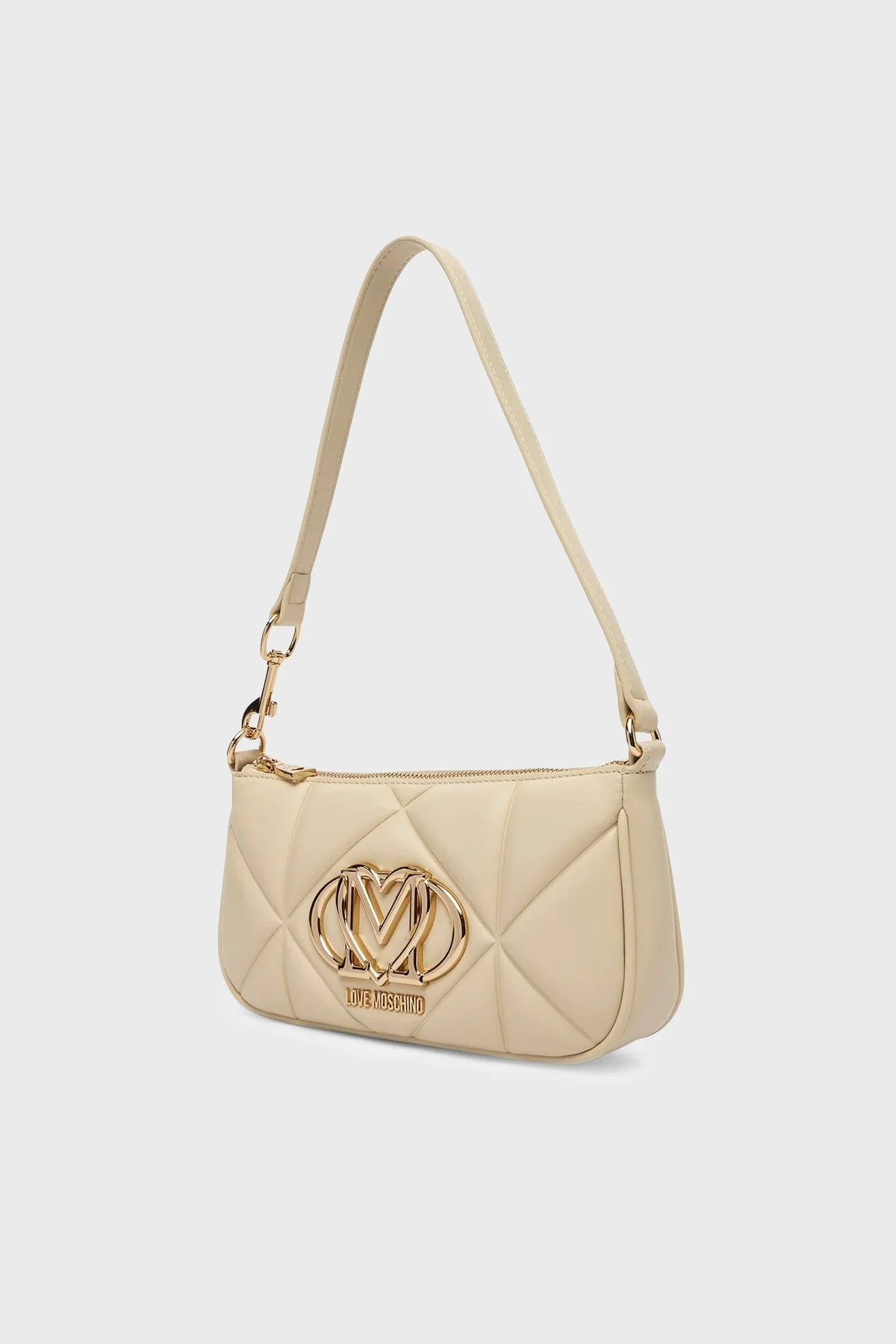 Love Moschino Kapitoneli Omuz Askılı Bayan Çanta JC4111PP1OLC0129 BEJ - 4