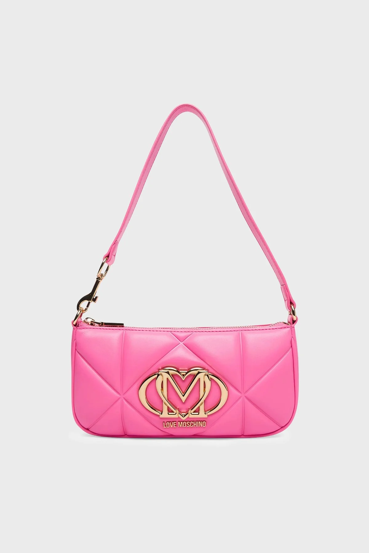 Love Moschino Kapitoneli Omuz Askılı Bayan Çanta JC4111PP1OLC0604 PEMBE - 1