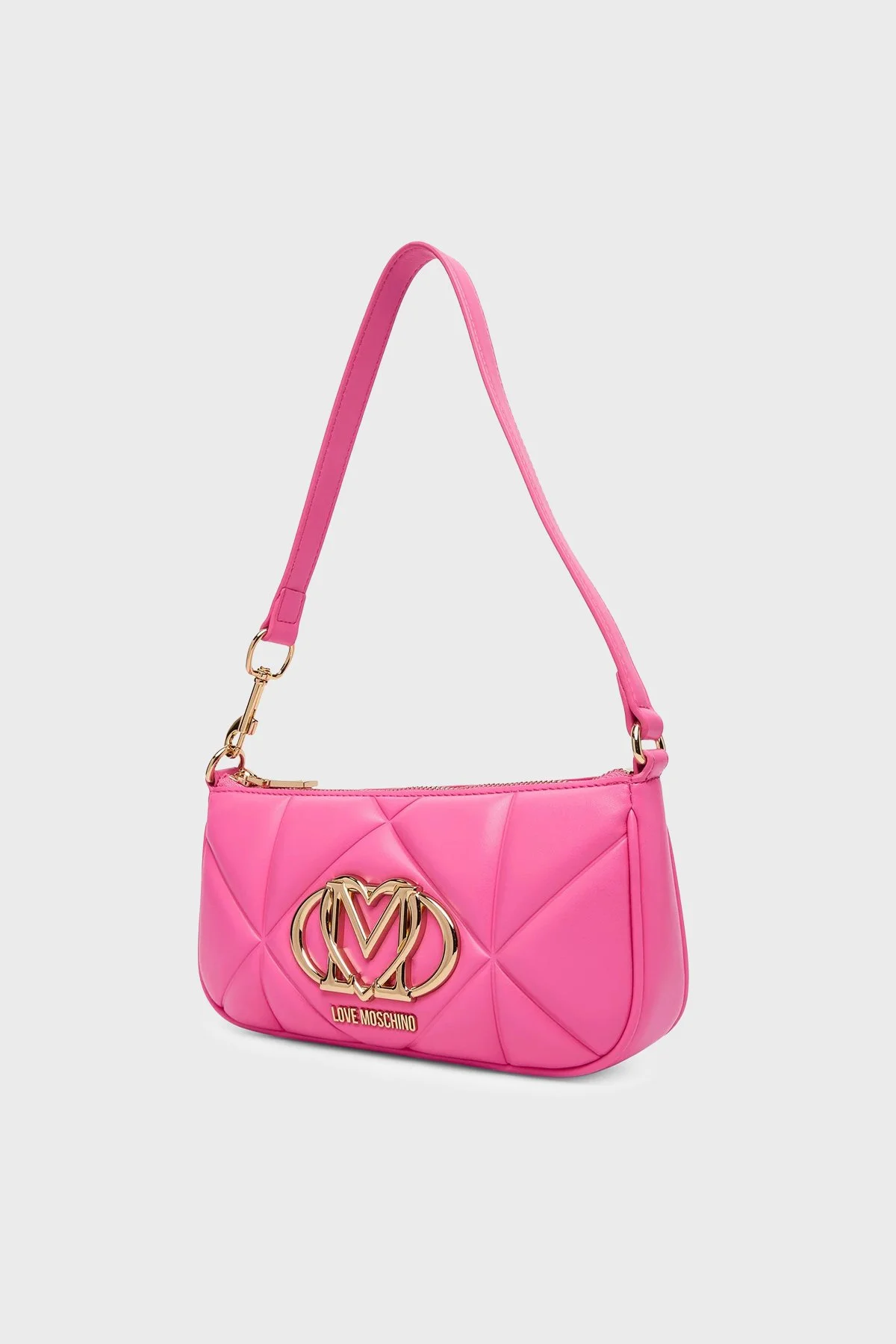 Love Moschino Kapitoneli Omuz Askılı Bayan Çanta JC4111PP1OLC0604 PEMBE - 4