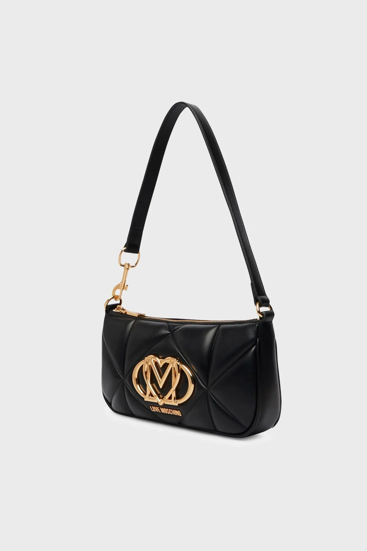 Love Moschino Kapitoneli Omuz Askılı Kadın Çanta JC4111PP1PLC0000 Siyah - 4