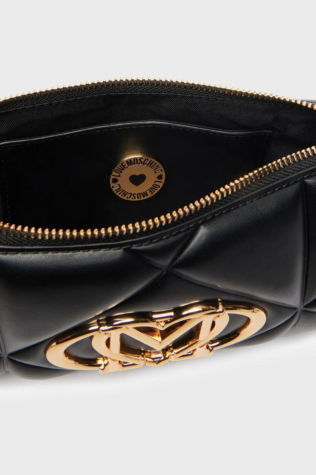 Love Moschino Kapitoneli Omuz Askılı Kadın Çanta JC4111PP1PLC0000 Siyah - 5