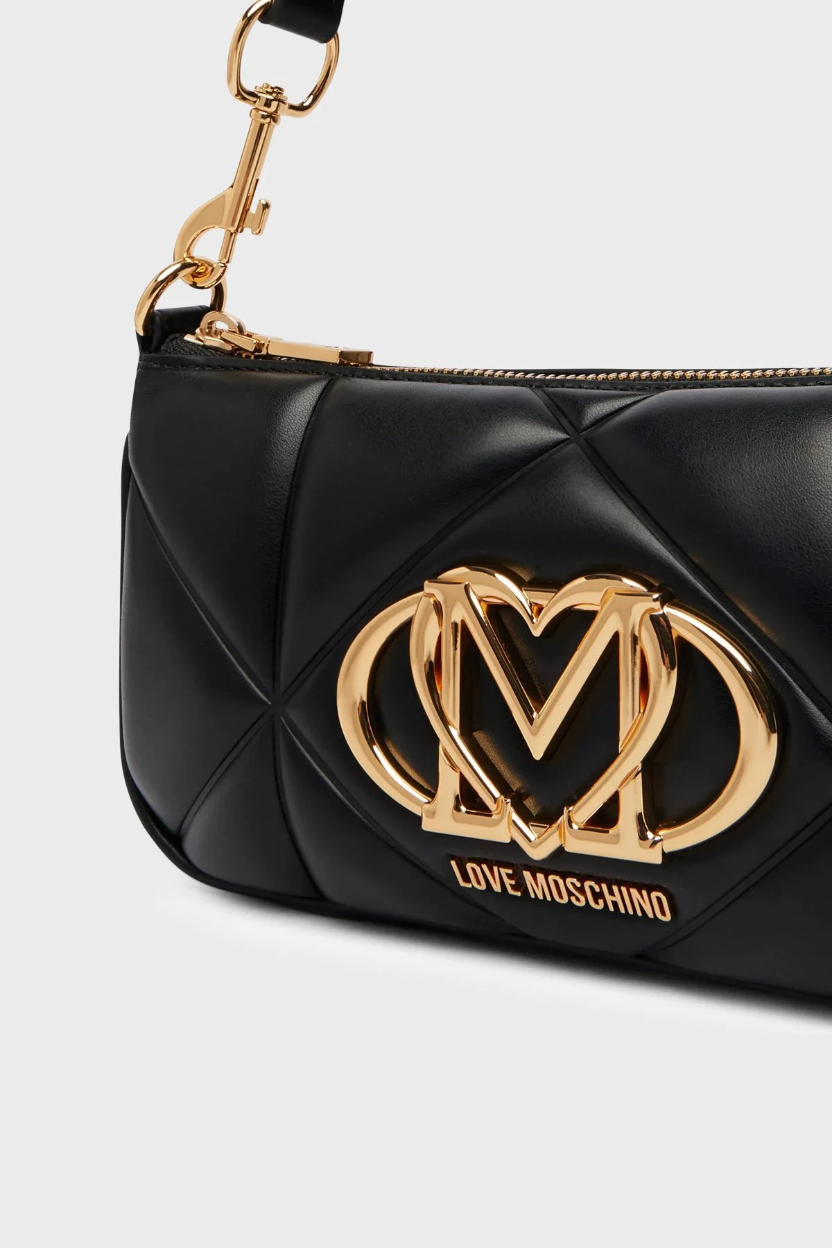Love Moschino Kapitoneli Omuz Askılı Kadın Çanta JC4111PP1PLC0000 Siyah - 6