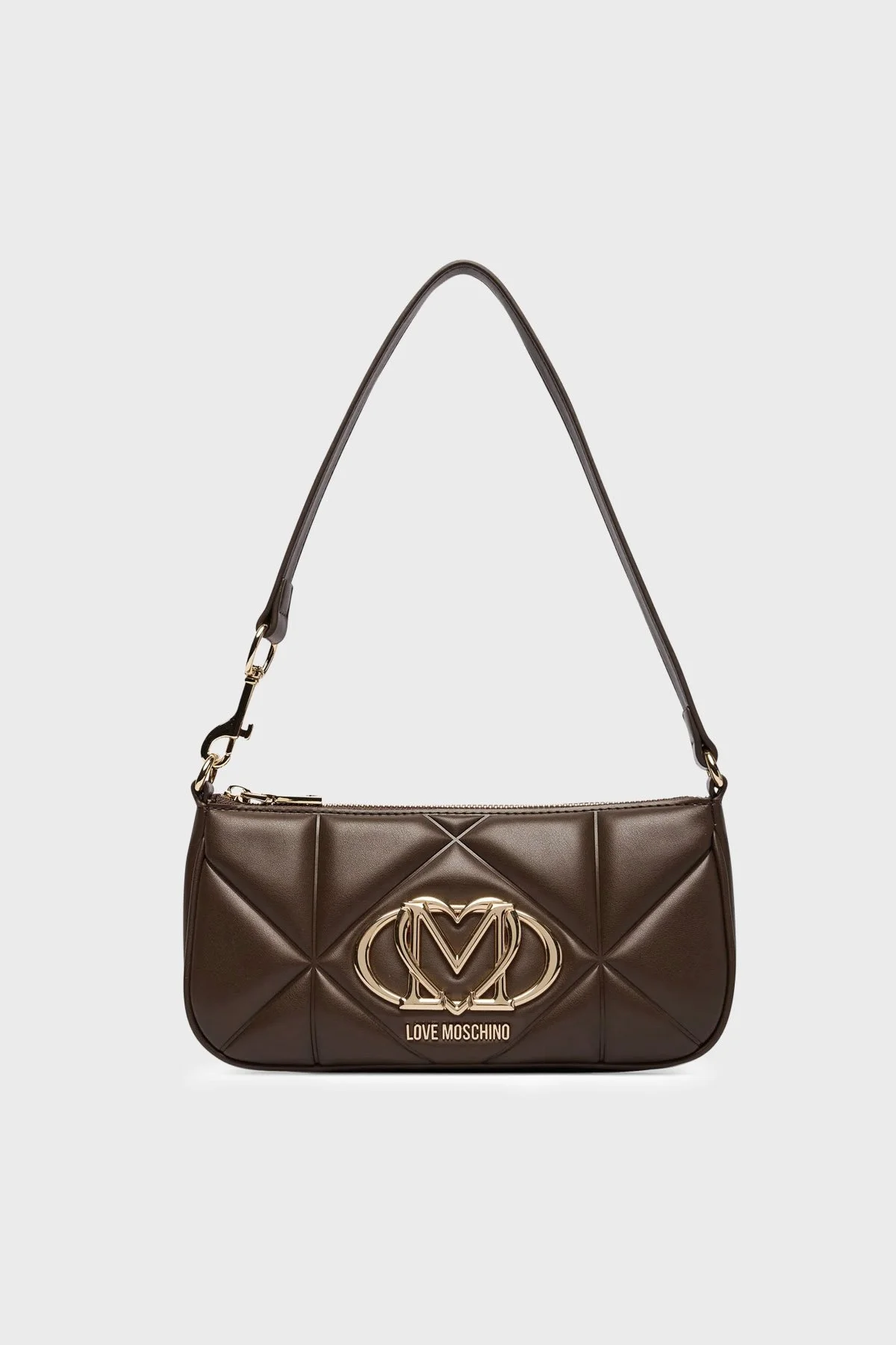 Love Moschino Kapitoneli Omuz Askılı Kadın Çanta JC4111PP1PLC0300 Kahve - 1