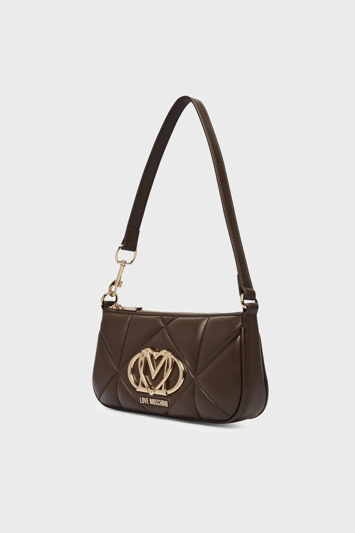 Love Moschino Kapitoneli Omuz Askılı Kadın Çanta JC4111PP1PLC0300 Kahve - 4