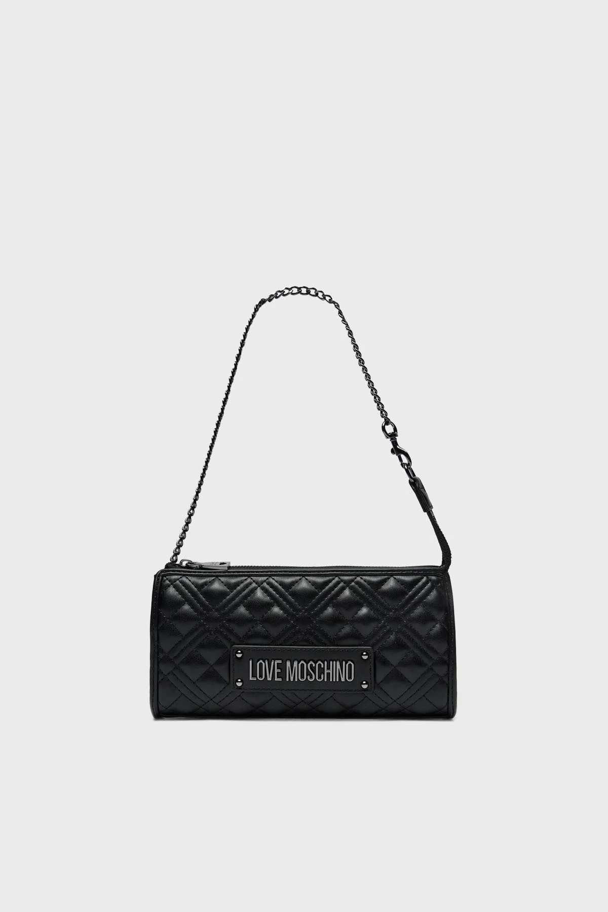 Love Moschino Kapitoneli Zincir Askılı Bayan Çanta JC4011PP1LLA000A SİYAH - 11