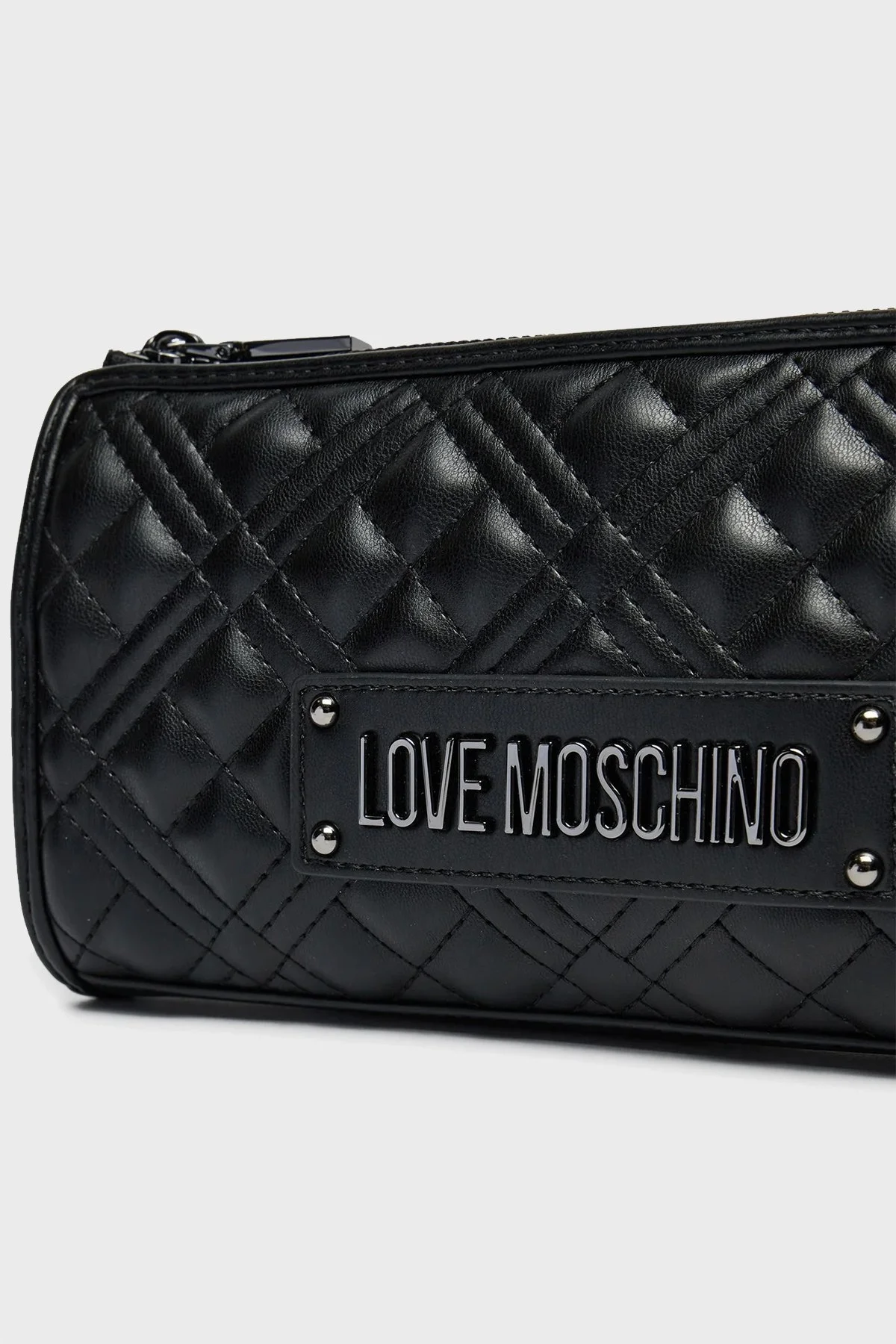 Love Moschino Kapitoneli Zincir Askılı Bayan Çanta JC4011PP1LLA000A SİYAH - 13