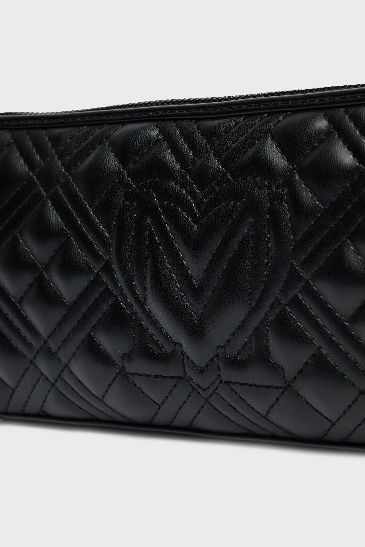 Love Moschino Kapitoneli Zincir Askılı Bayan Çanta JC4011PP1LLA000A SİYAH - 14