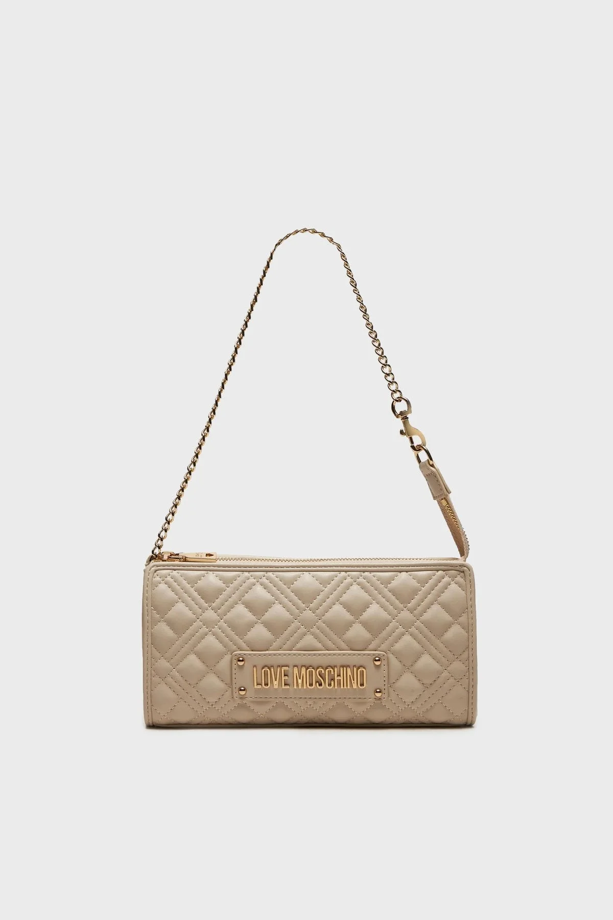 Love Moschino Kapitoneli Zincir Askılı Bayan Çanta JC4011PP1LLA0110 TAŞ - 10