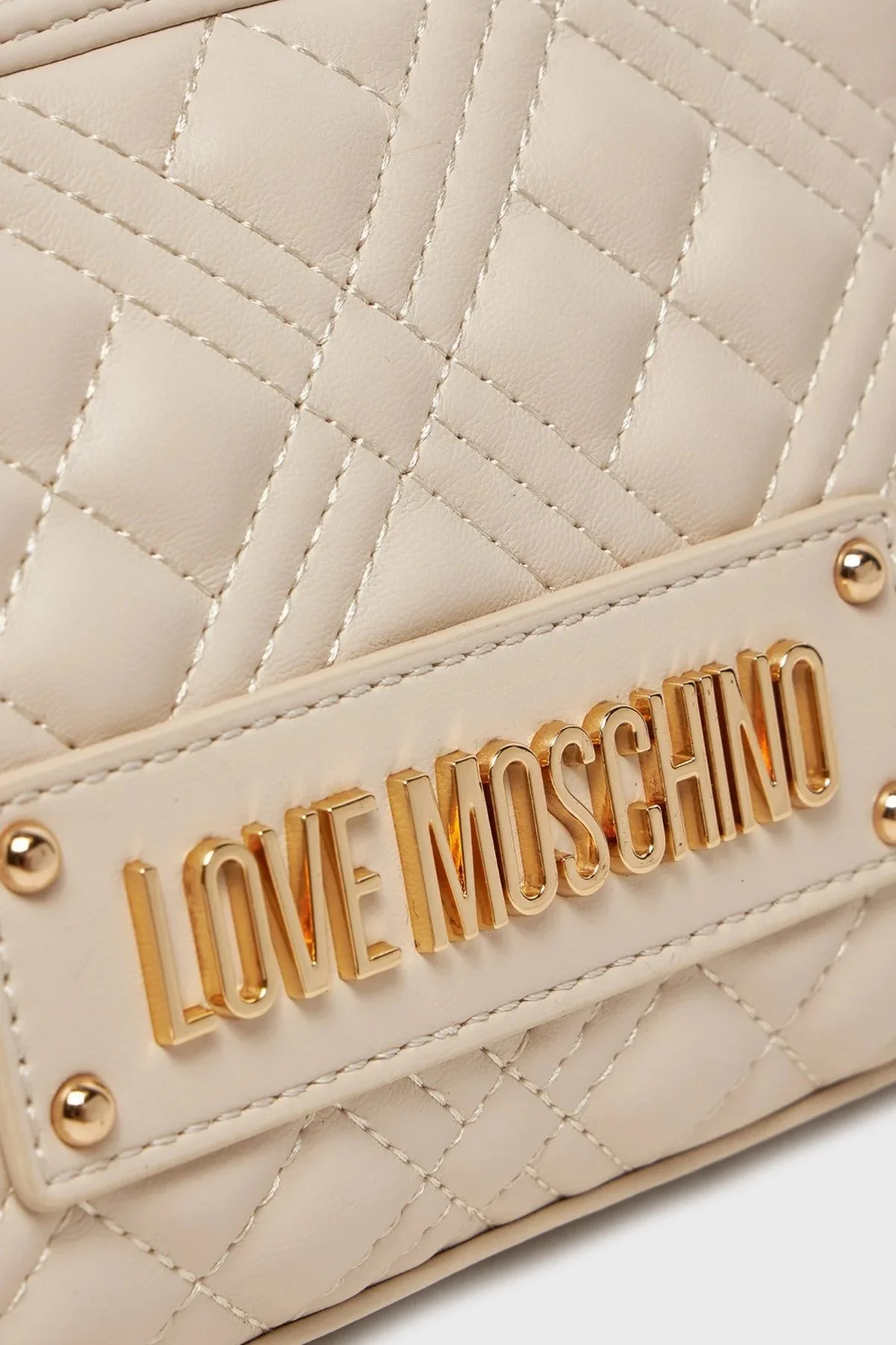 Love Moschino Kapitoneli Zincir Askılı Bayan Çanta JC4011PP1LLA0110 TAŞ - 12