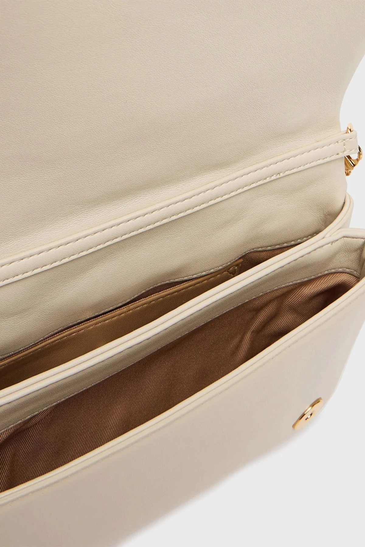 Love Moschino Kapitoneli Zincir Askılı Bayan Çanta JC4043PP1NLC0110 BEJ - 4