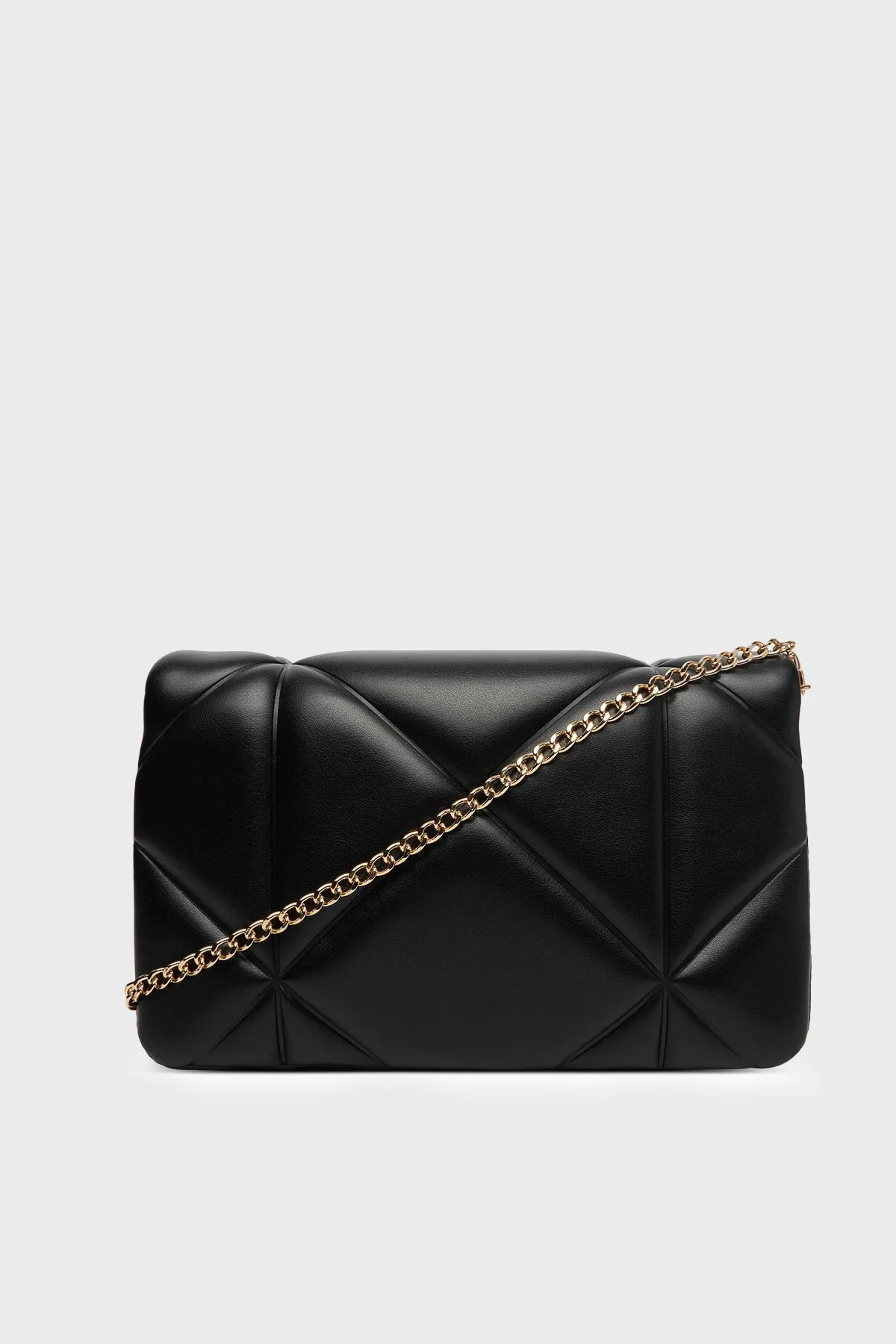 Love Moschino Kapitoneli Zincir Askılı Bayan Çanta JC4043PP1OLC0000 SİYAH - 3