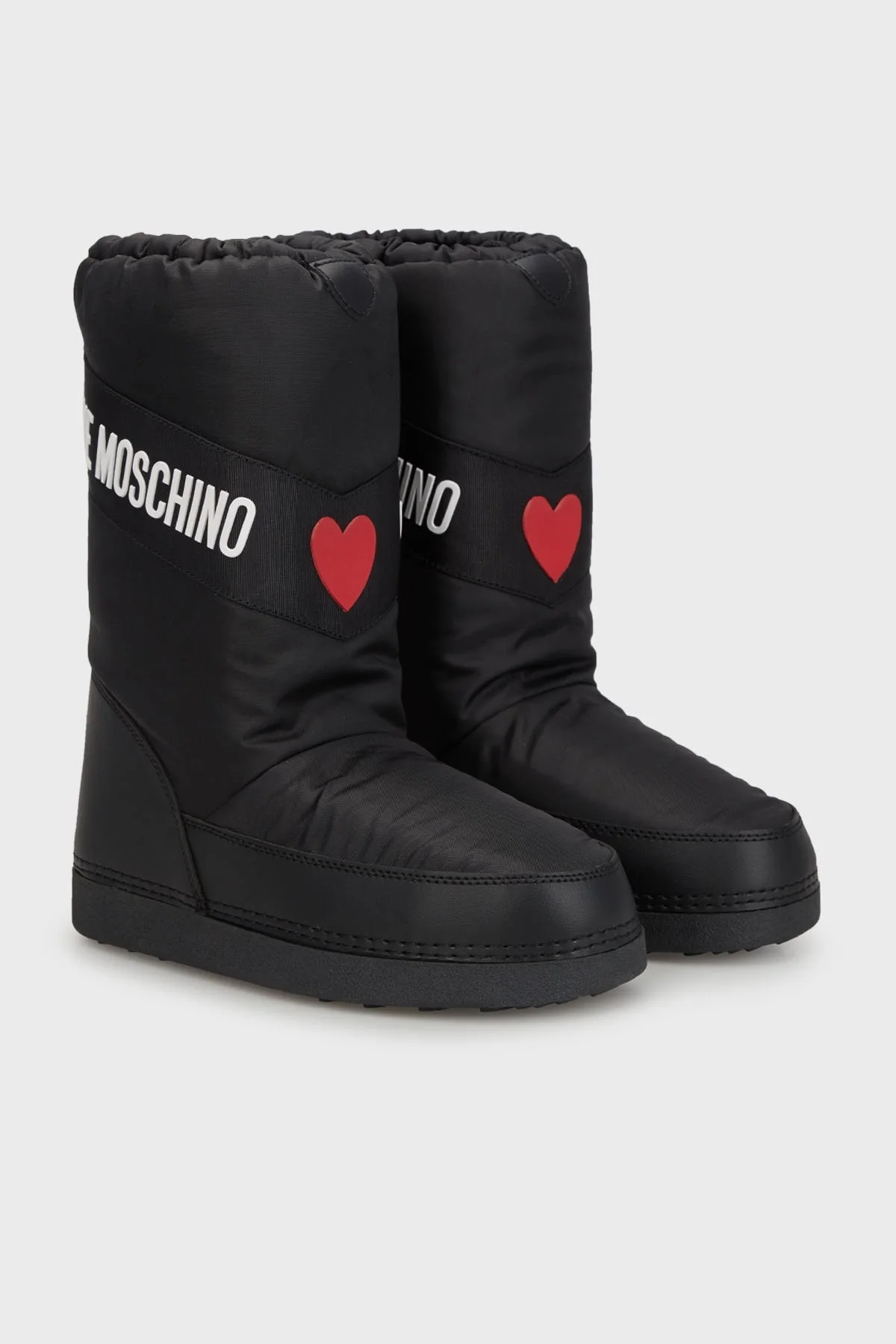 Love Moschino Logo Baskılı Bayan Kar Botu JA24032G0LISA000 SİYAH - 2