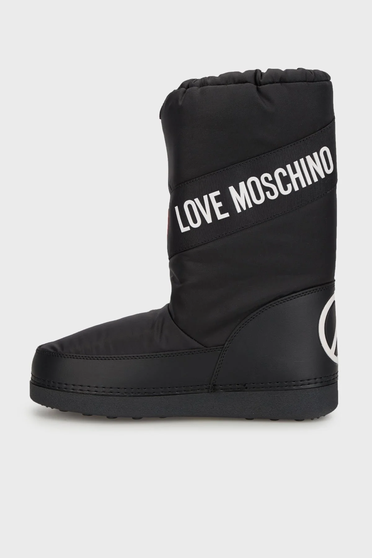 Love Moschino Logo Baskılı Bayan Kar Botu JA24032G0LISA000 SİYAH - 3