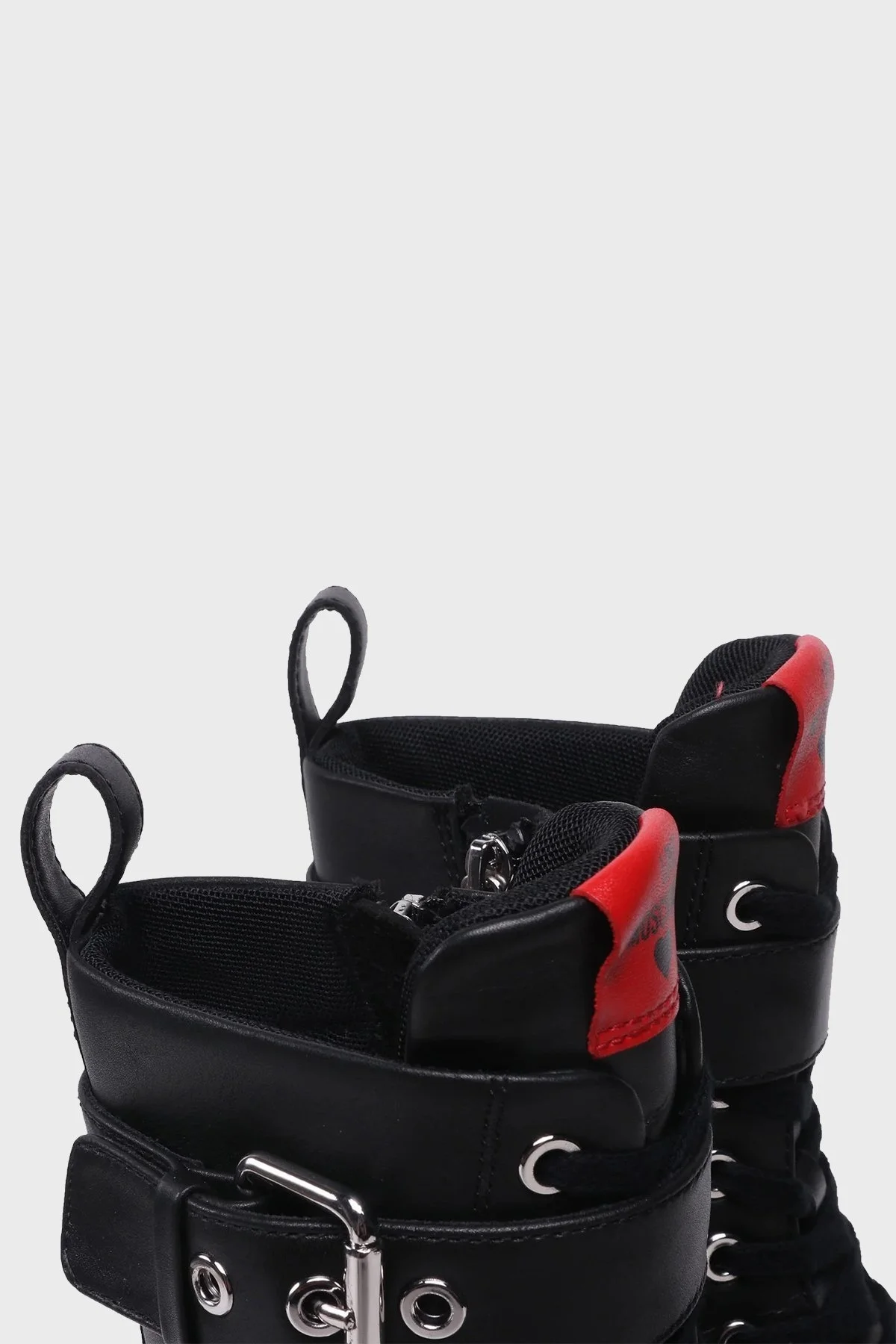 Love Moschino Logo Baskılı Hakiki Deri Bayan Bot JA15695G1HIA0000 SİYAH - 5