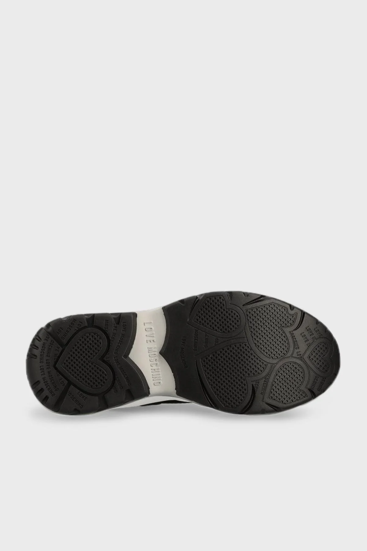 Love Moschino Logo Baskılı Platform Topuk Bayan Ayakkabı JA15654G1HIZW000 SİYAH - 5