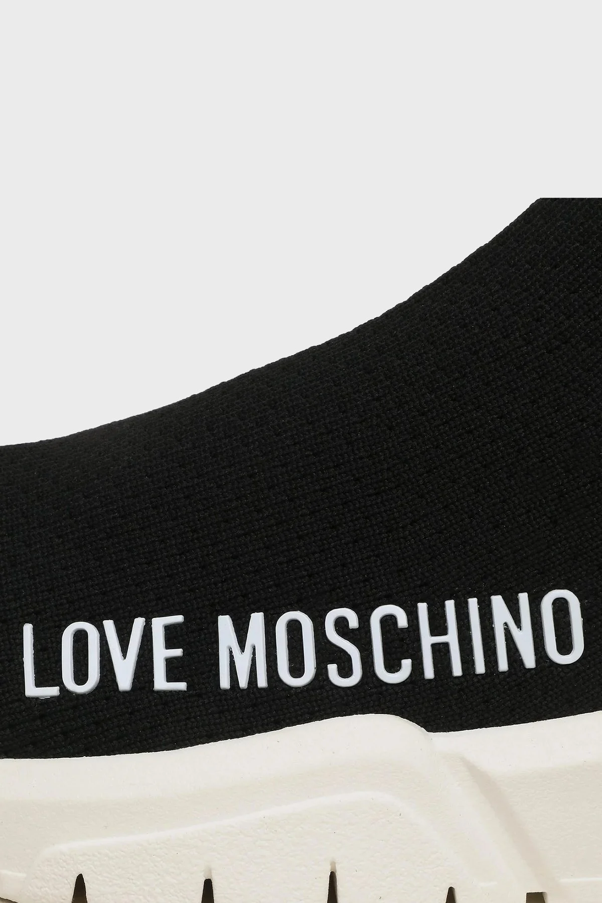 Love Moschino Logo Baskılı Yüksek Bilekli Bayan Ayakkabı JA15343G1HIZ4000 SİYAH - 5