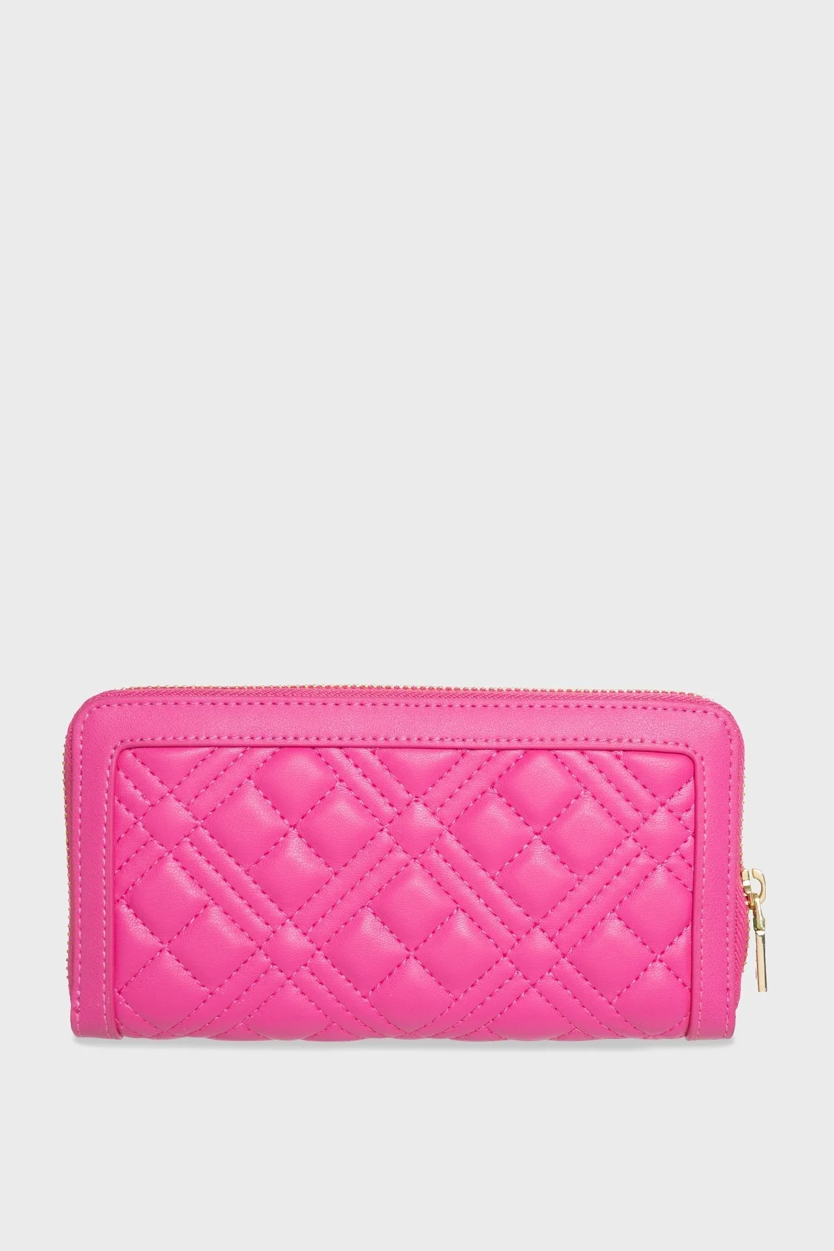 Love Moschino Logo Detaylı Fermuarlı Bayan Cüzdan JC5600PP1GLA0615 FUŞYA - 2