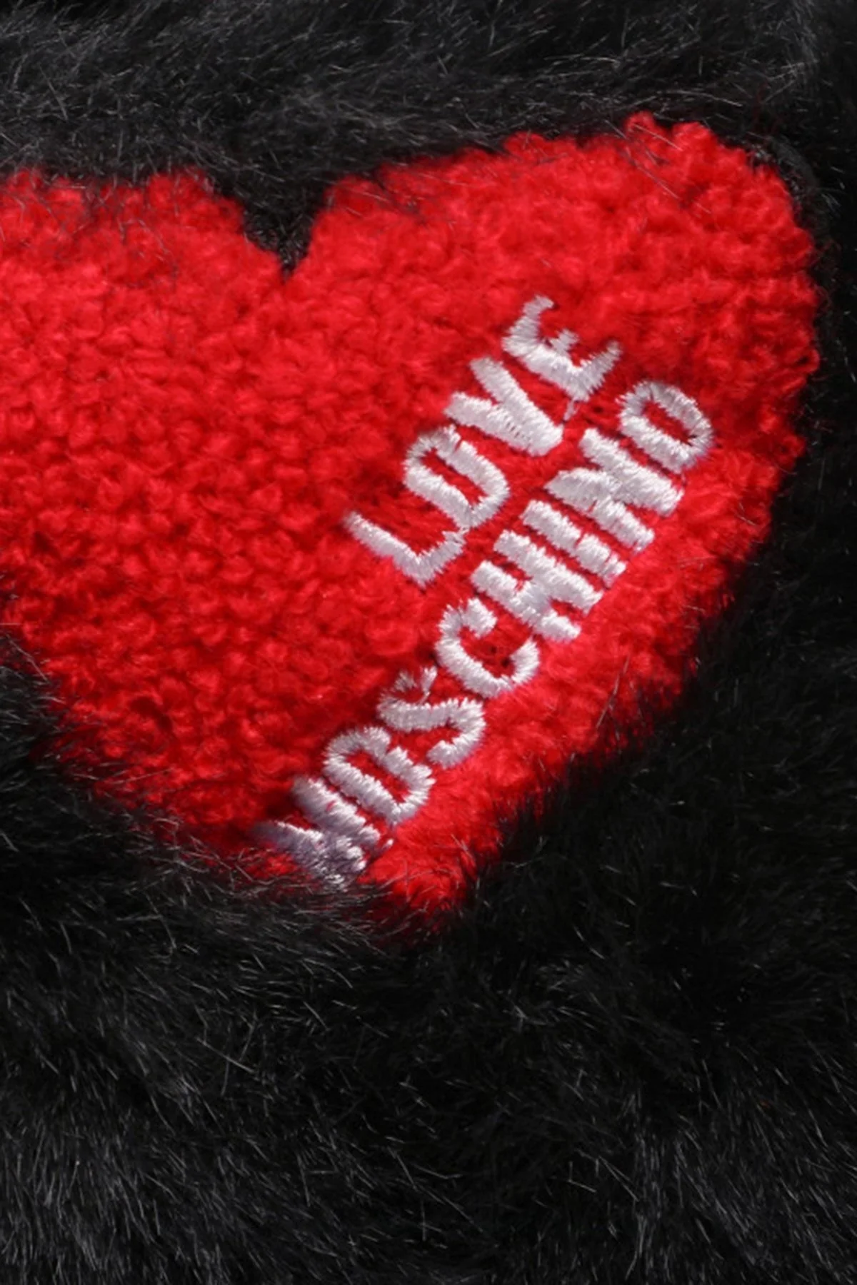 Love Moschino Logo Detaylı Suni Kürklü Yalıtımlı Bayan Bot JA24173H1FJZE000 SİYAH - 4