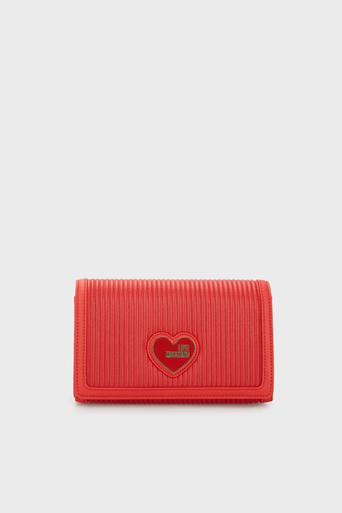 Love Moschino Logo Detaylı Zincir Askılı Bayan Çanta JC4080PP1GLA1500 KIRMIZI - 1