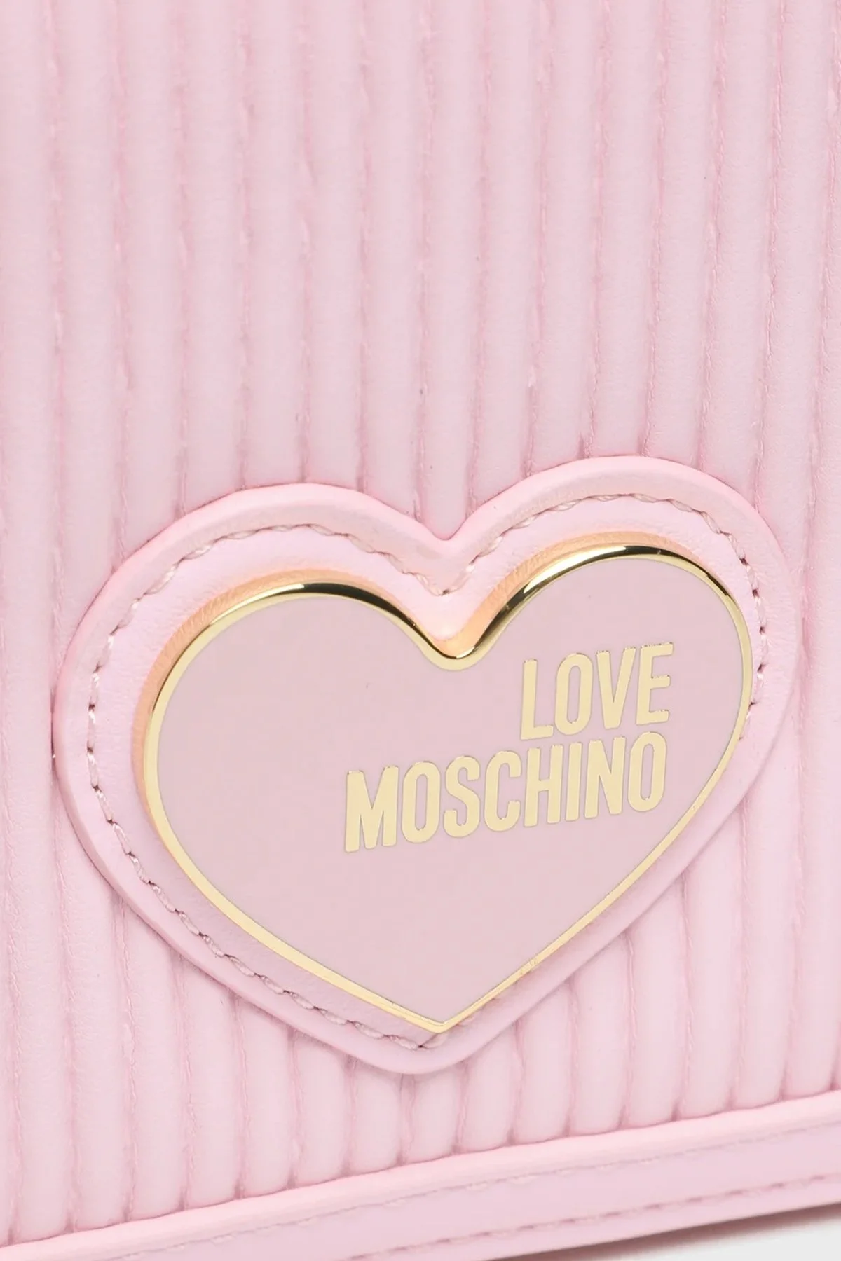 Love Moschino Logo Detaylı Zincir Askılı Bayan Çanta JC4080PP1GLA1601 PUDRA - 5