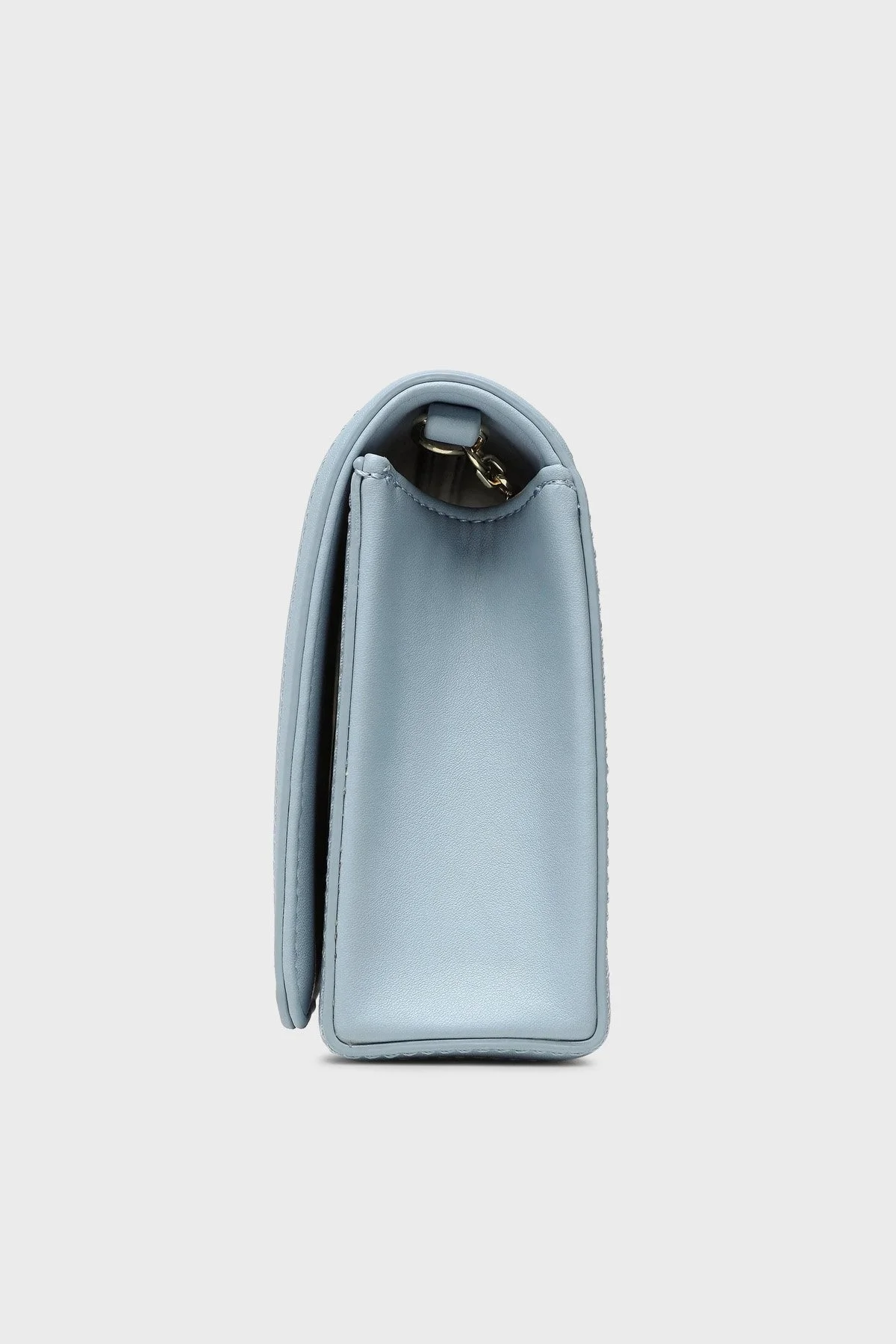 Love Moschino Logo Detaylı Zincir Askılı Bayan Çanta JC4080PP1GLA1700 MAVİ - 3