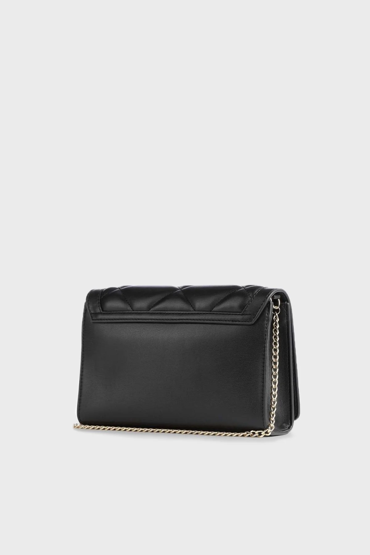 Love Moschino Logo Detaylı Zincir Askılı Bayan Çanta JC4138PP1GLZ0000 SİYAH - 3