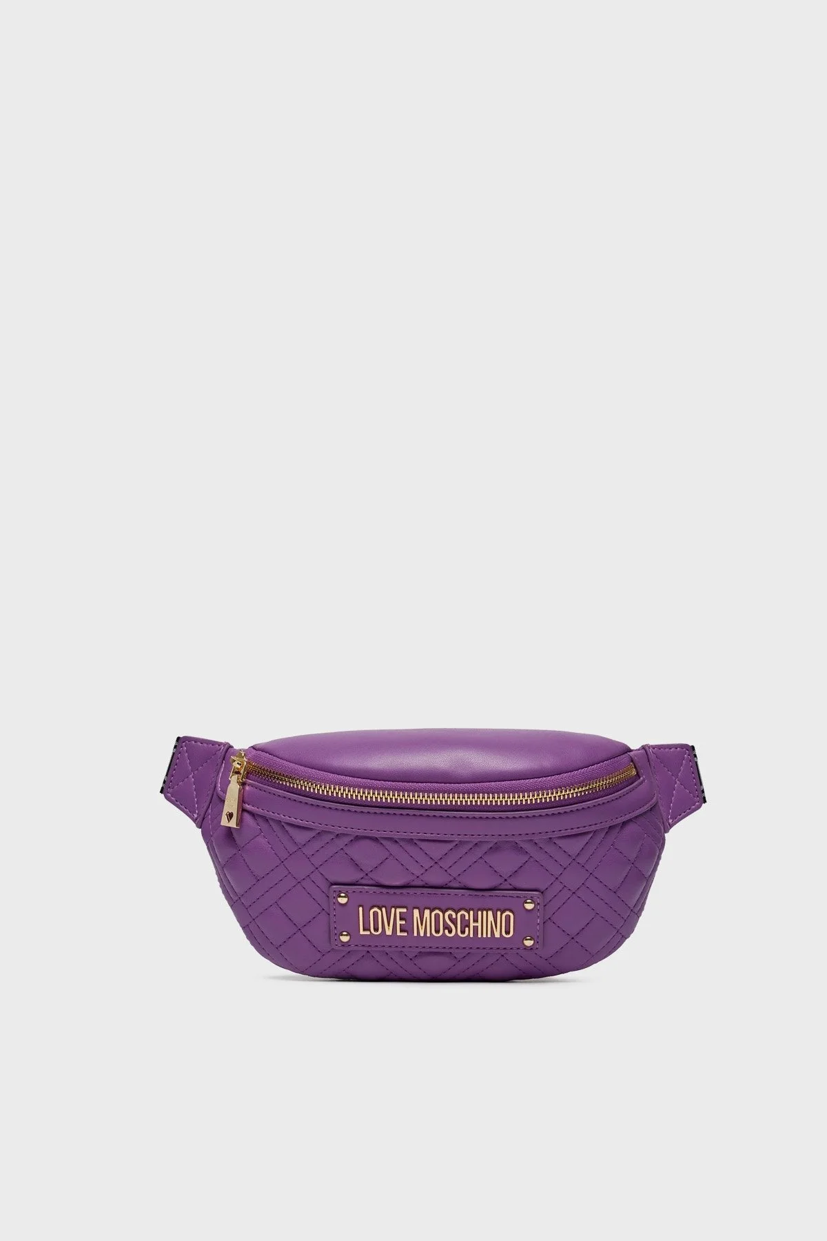 Love Moschino Logolu Ayarlanabilir Askılı Bayan Çanta JC4003PP1ILA0650 MOR - 1