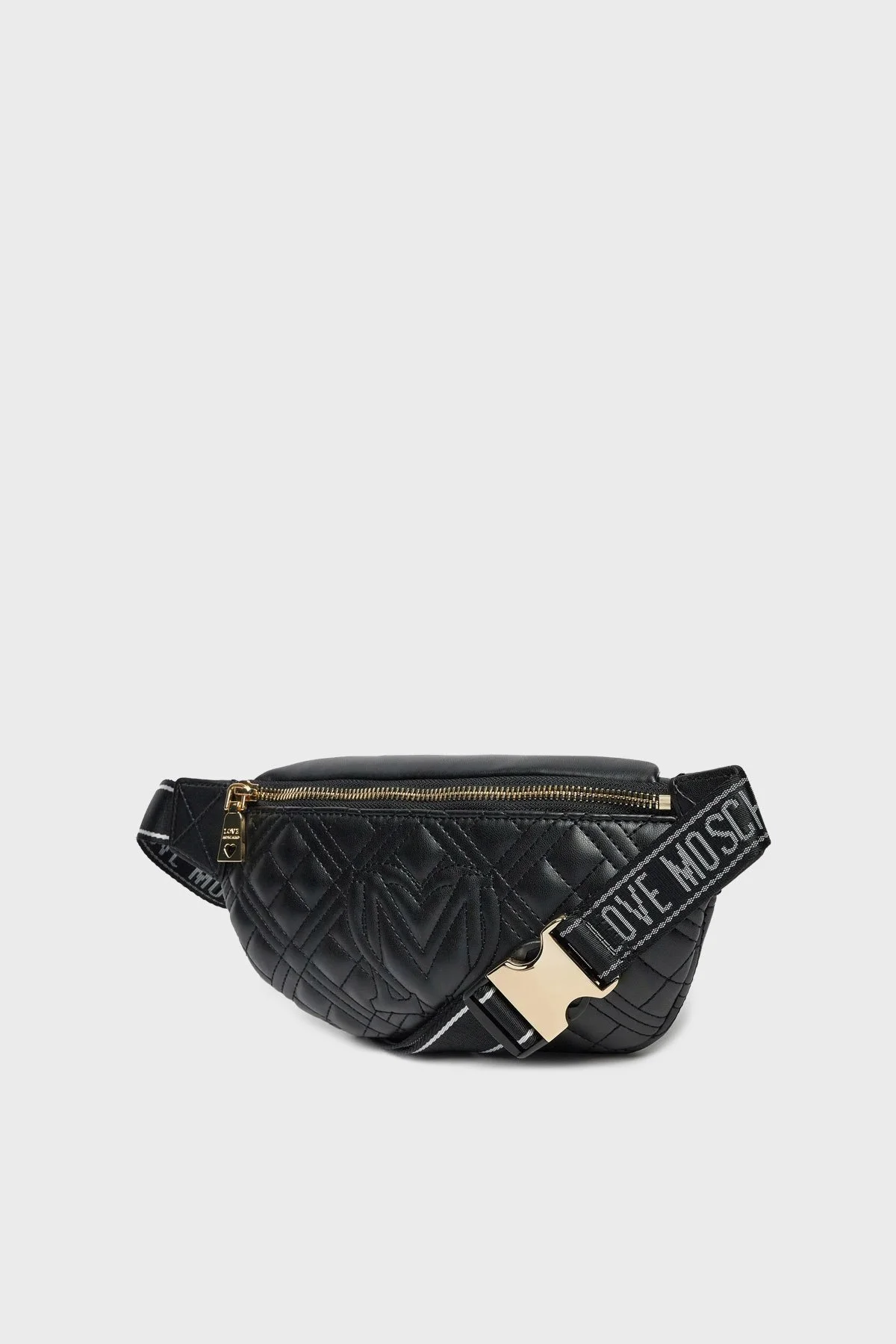 Love Moschino Logolu Ayarlanabilir Askılı Bayan Çanta JC4003PP1MLA0000 SİYAH - 2