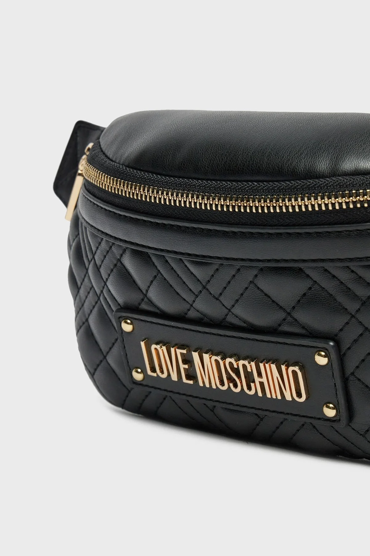 Love Moschino Logolu Ayarlanabilir Askılı Bayan Çanta JC4003PP1MLA0000 SİYAH - 4