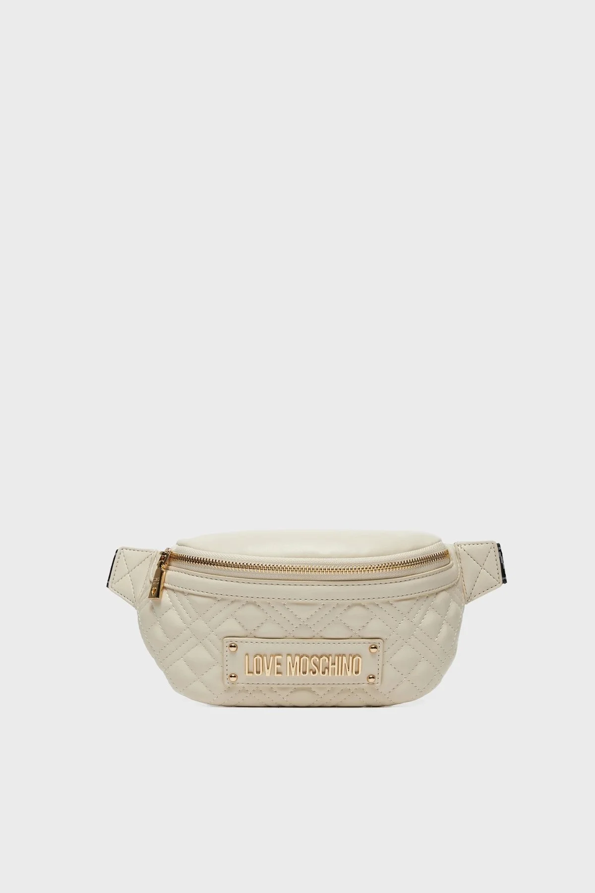 Love Moschino Logolu Ayarlanabilir Askılı Bayan Çanta JC4003PP1MLA0110 KREM - 5