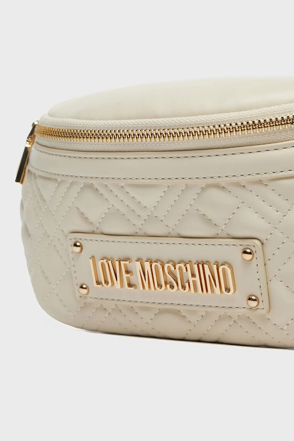 Love Moschino Logolu Ayarlanabilir Askılı Bayan Çanta JC4003PP1MLA0110 KREM - 8