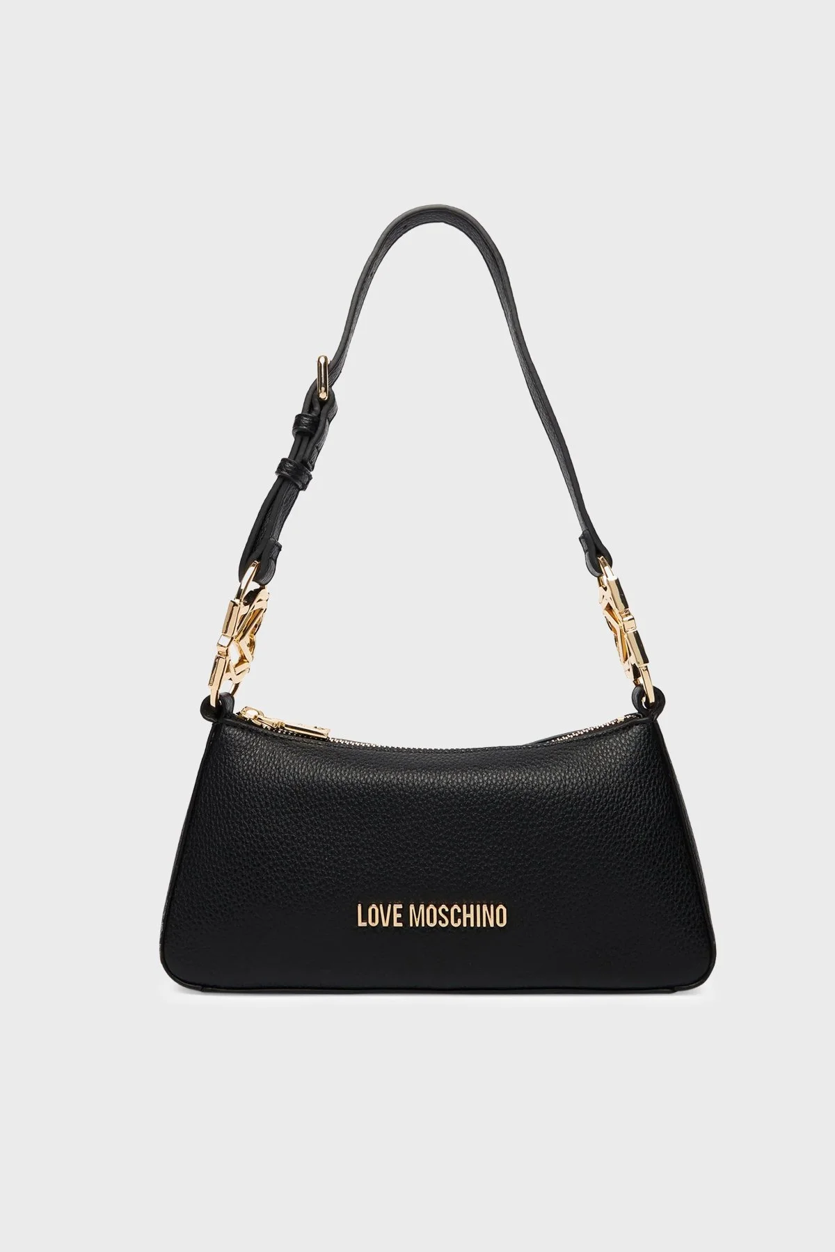 Love Moschino Logolu Ayarlanabilir Askılı Bayan Çanta JC4007PP1OLB0000 SİYAH - 1
