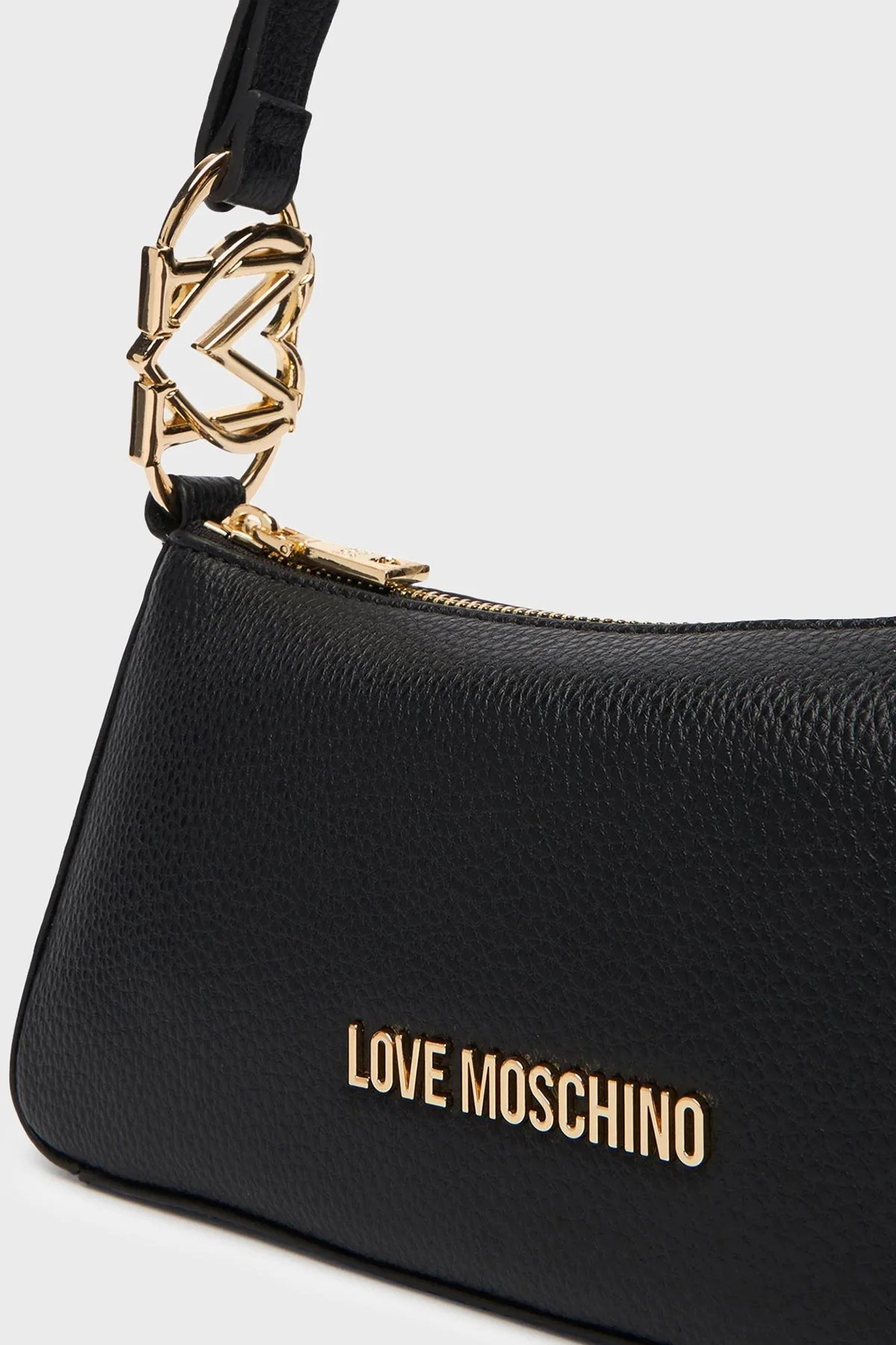 Love Moschino Logolu Ayarlanabilir Askılı Bayan Çanta JC4007PP1OLB0000 SİYAH - 4